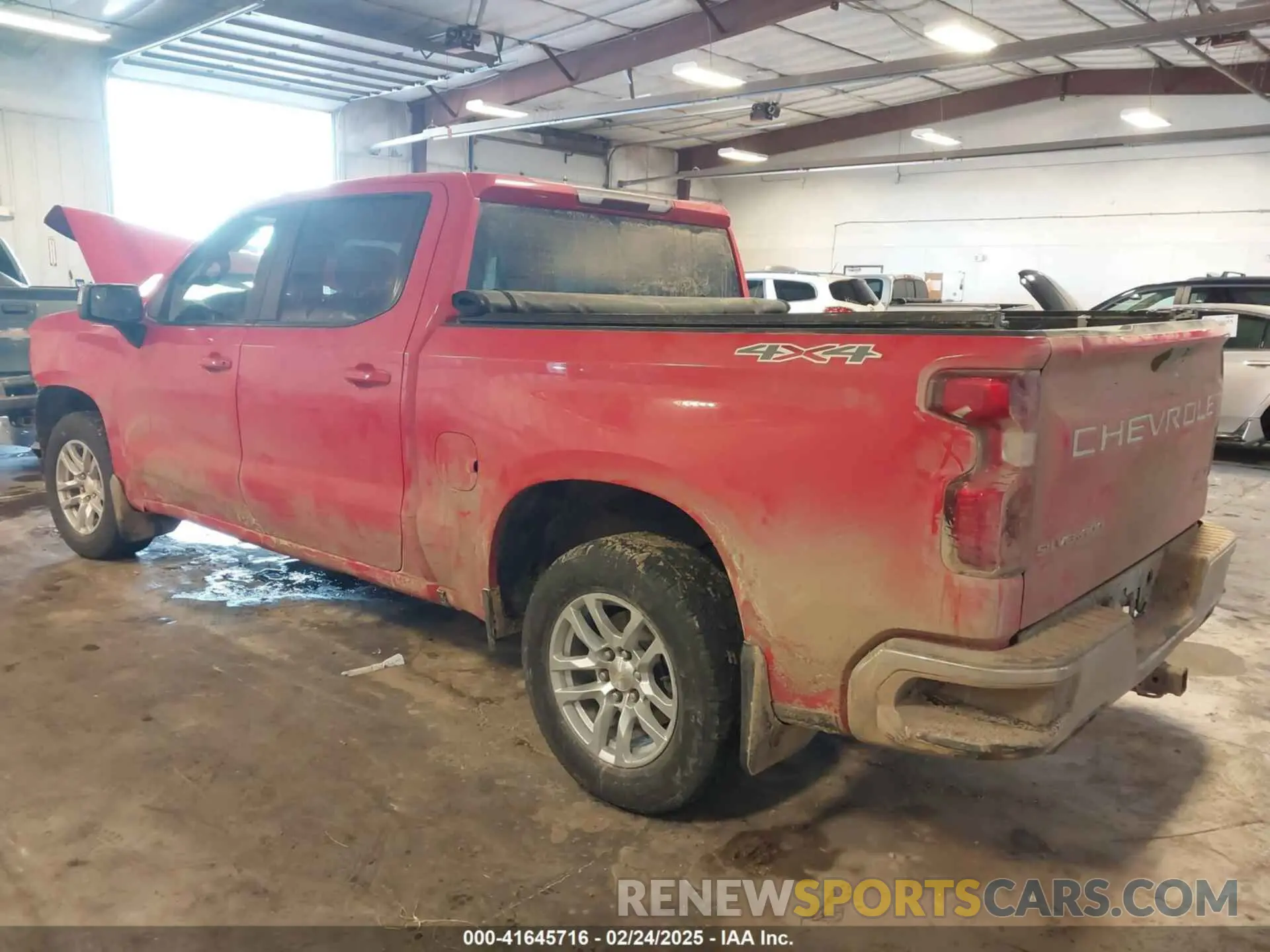 3 Photograph of a damaged car 1GCUYDED2KZ133242 CHEVROLET SILVERADO 1500 2019