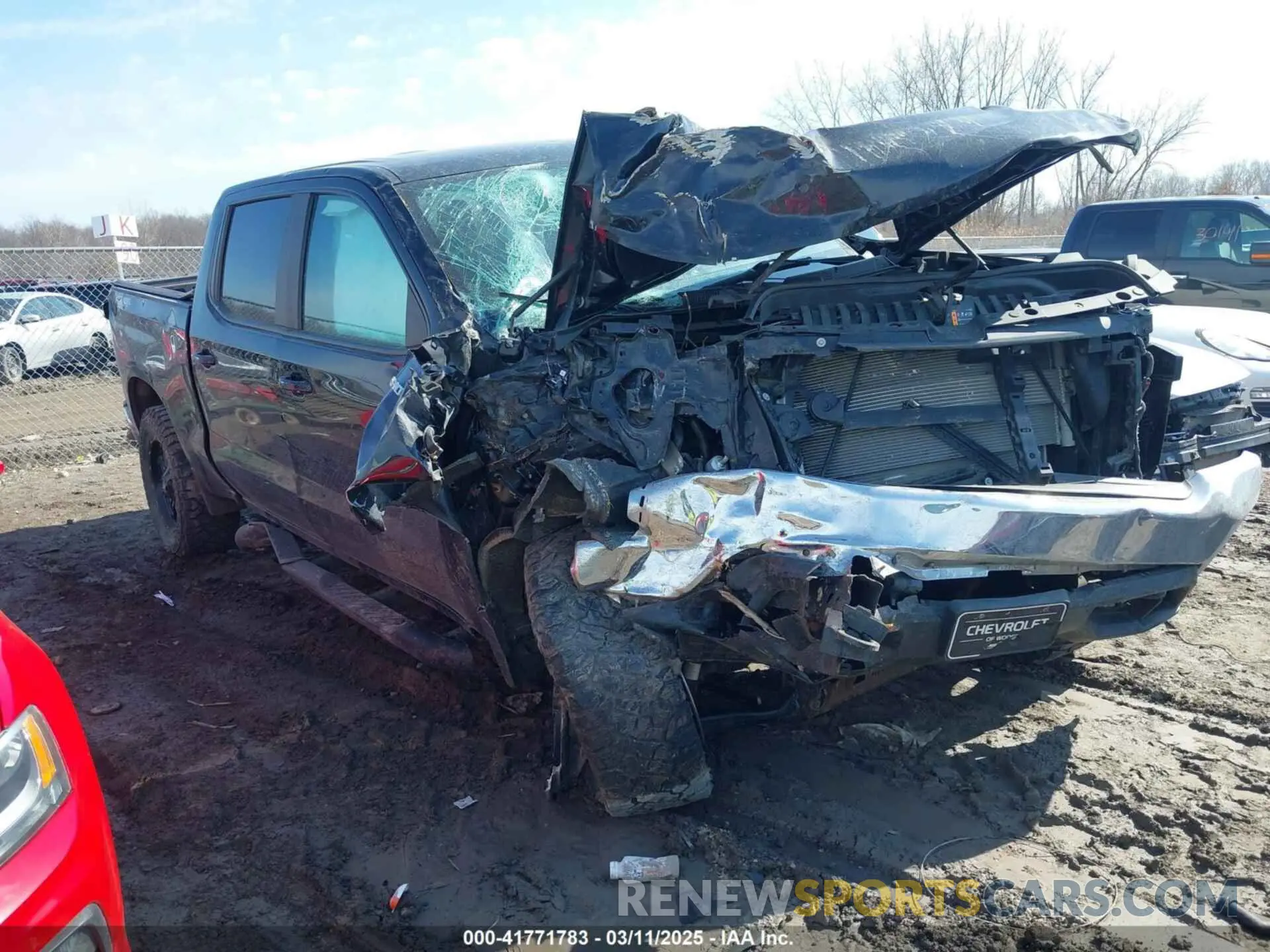1 Photograph of a damaged car 1GCUYDEDXKZ104149 CHEVROLET SILVERADO 1500 2019