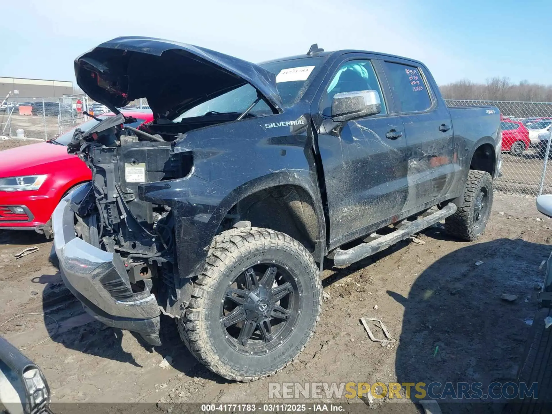2 Photograph of a damaged car 1GCUYDEDXKZ104149 CHEVROLET SILVERADO 1500 2019