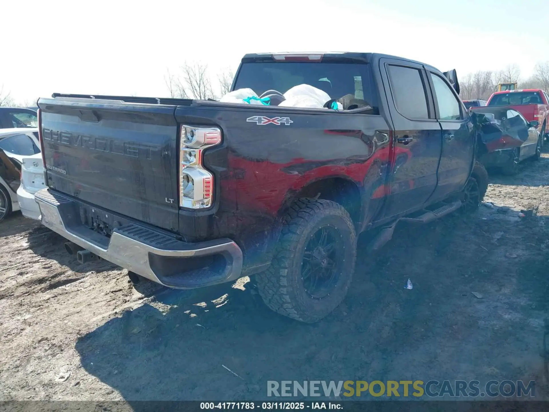 4 Photograph of a damaged car 1GCUYDEDXKZ104149 CHEVROLET SILVERADO 1500 2019