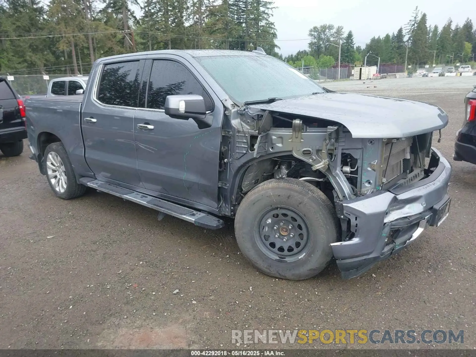 1 Фотография поврежденного автомобиля 1GCUYHED9KZ147677 CHEVROLET SILVERADO 1500 2019
