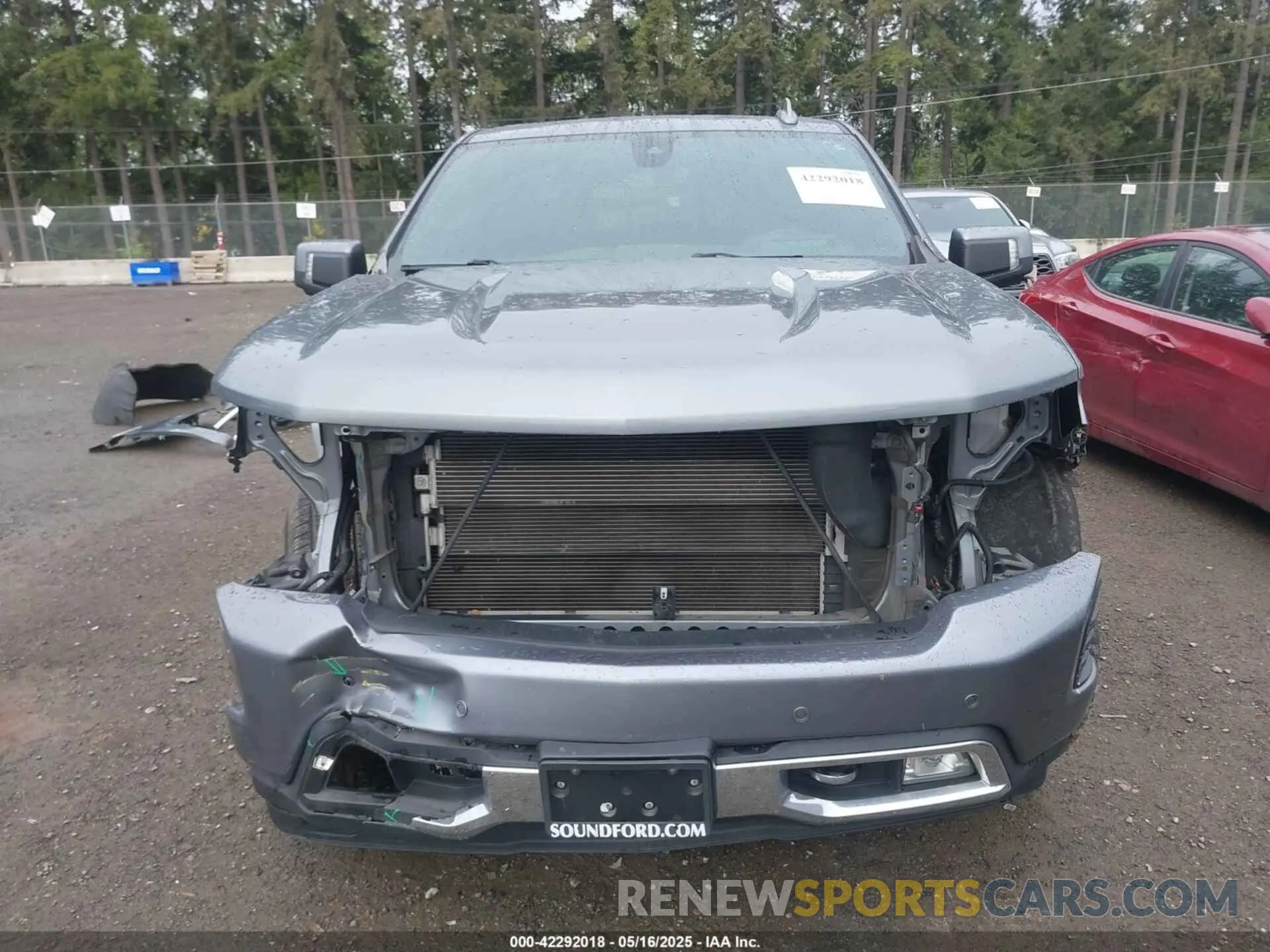 13 Фотография поврежденного автомобиля 1GCUYHED9KZ147677 CHEVROLET SILVERADO 1500 2019