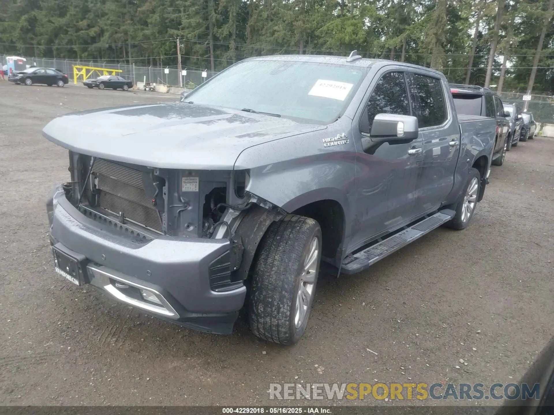 2 Фотография поврежденного автомобиля 1GCUYHED9KZ147677 CHEVROLET SILVERADO 1500 2019