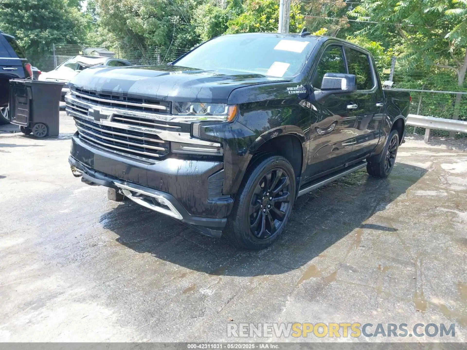 2 Photograph of a damaged car 1GCUYHEL1KZ302309 CHEVROLET SILVERADO 1500 2019