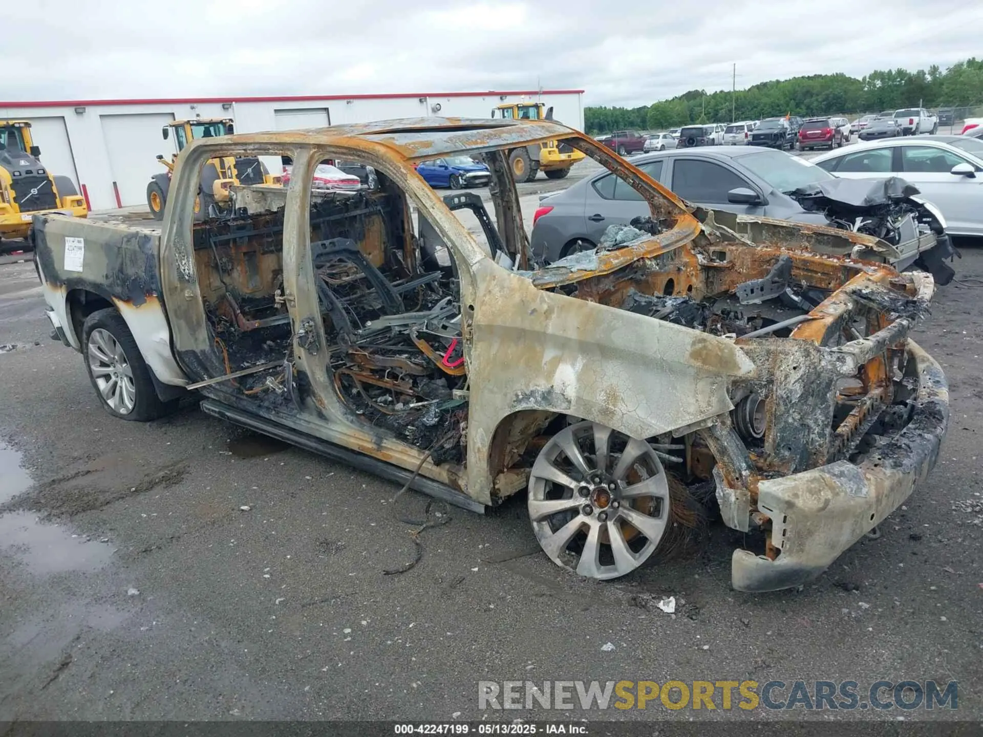 1 Photograph of a damaged car 1GCUYHEL8KZ225924 CHEVROLET SILVERADO 1500 2019