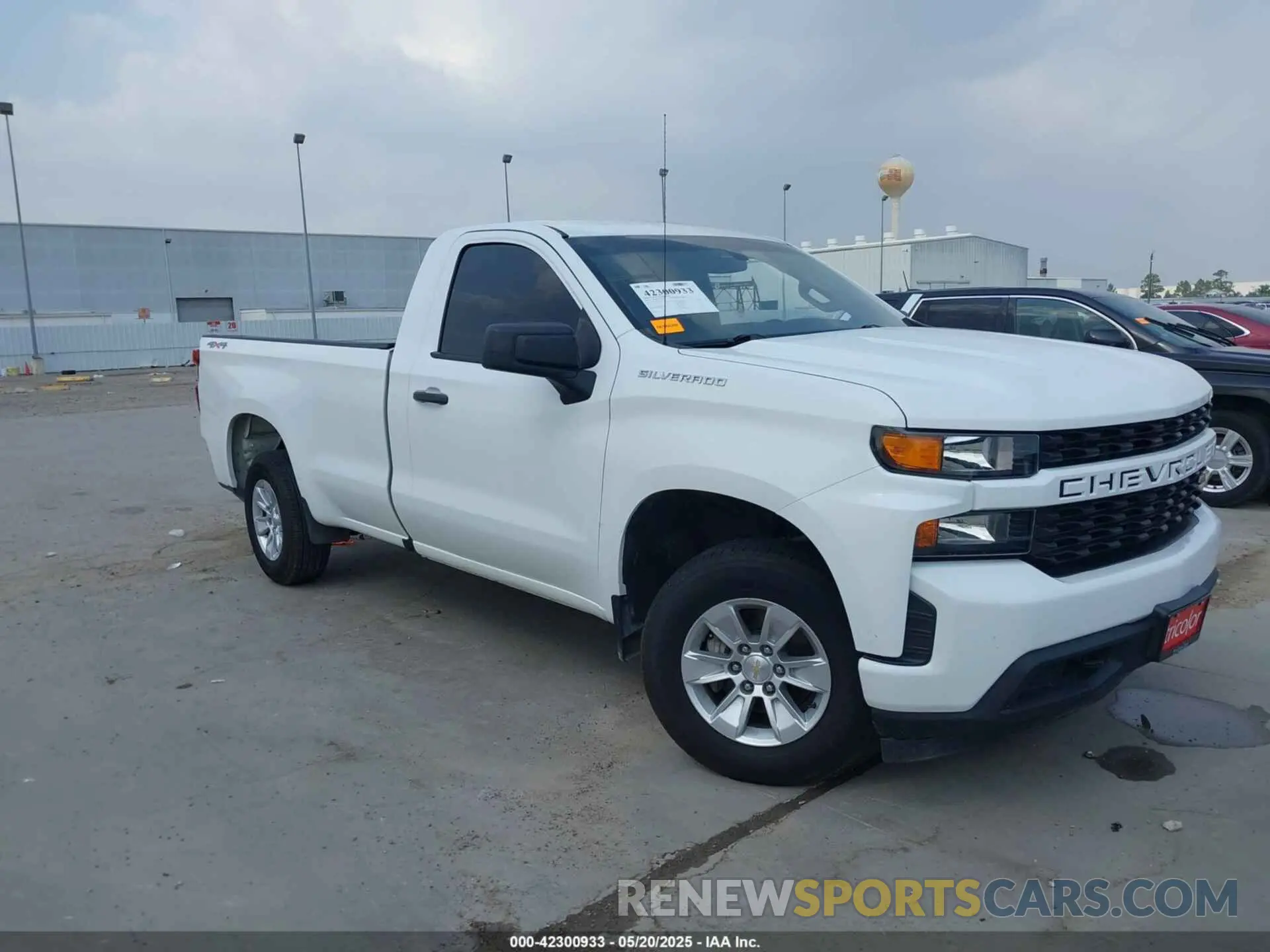 1 Photograph of a damaged car 3GCNYAEH2KG172130 CHEVROLET SILVERADO 1500 2019
