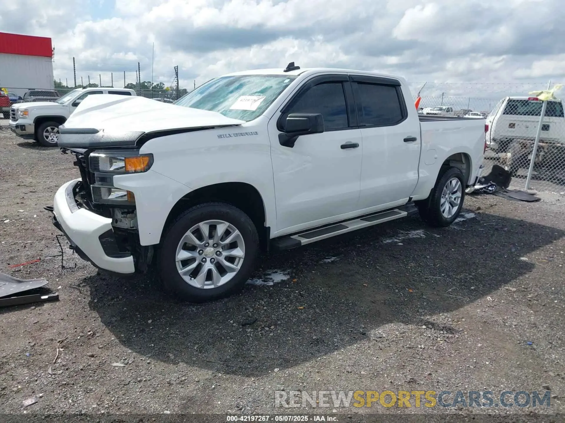 2 Photograph of a damaged car 3GCPWBEF3KG234041 CHEVROLET SILVERADO 1500 2019