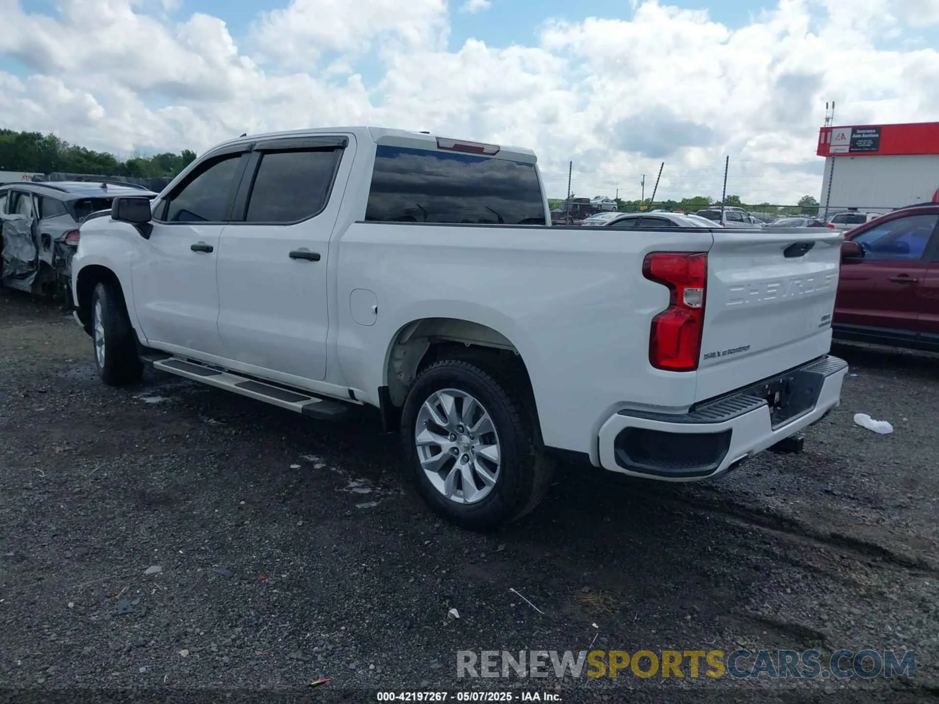 3 Photograph of a damaged car 3GCPWBEF3KG234041 CHEVROLET SILVERADO 1500 2019