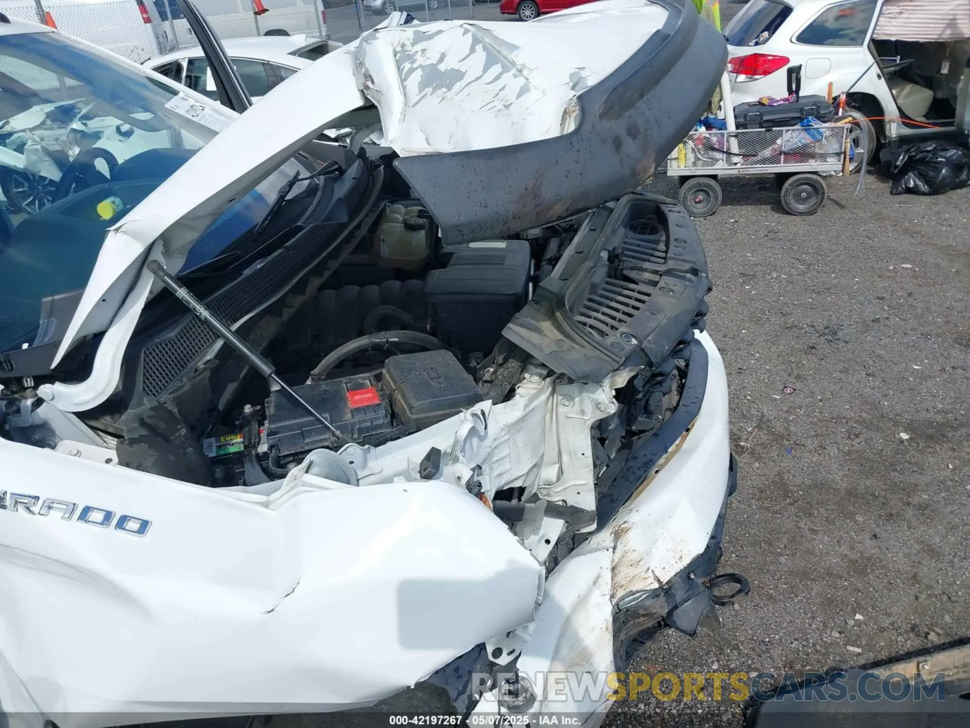 6 Photograph of a damaged car 3GCPWBEF3KG234041 CHEVROLET SILVERADO 1500 2019