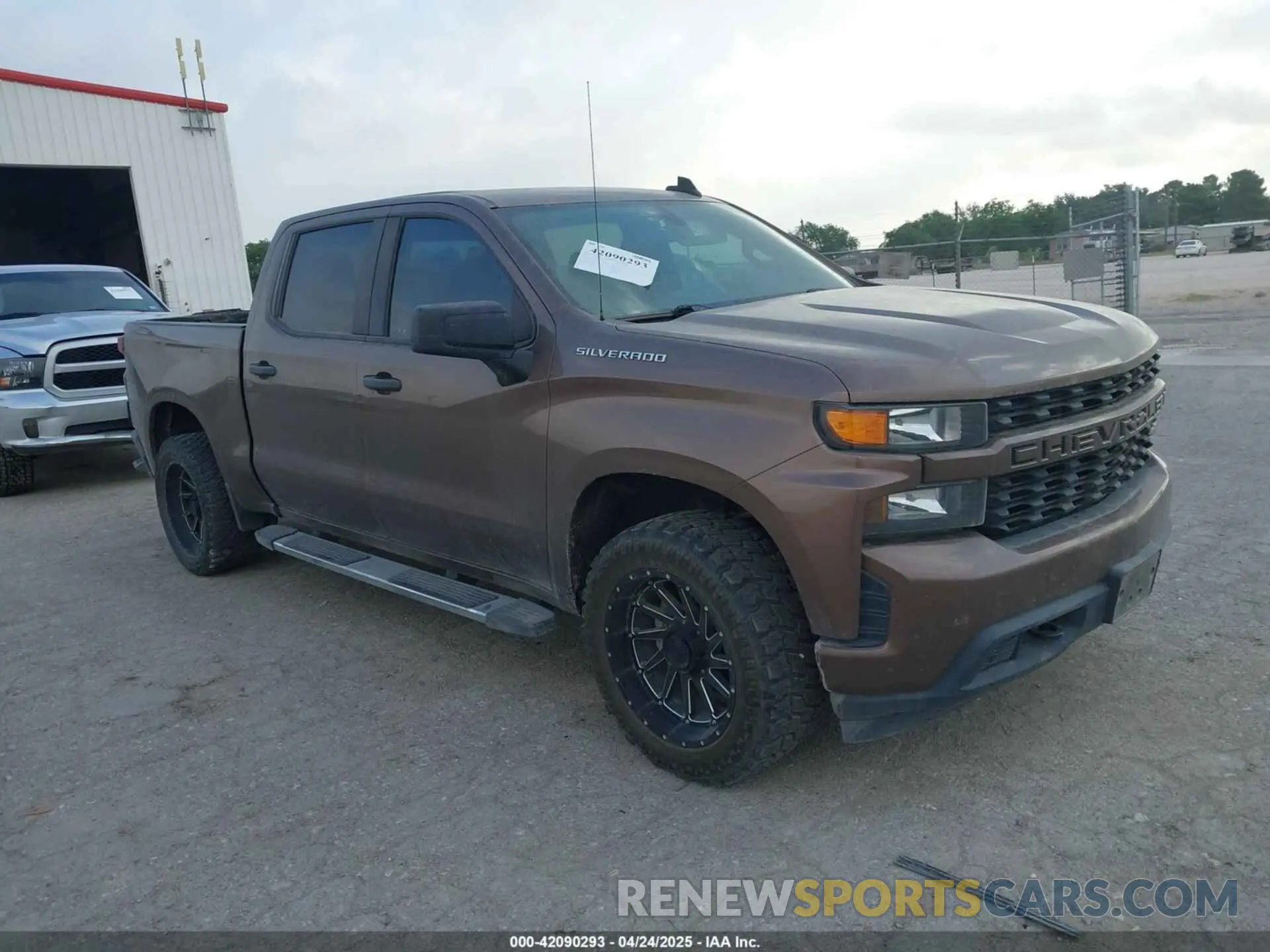 1 Photograph of a damaged car 3GCPWBEH3KG230623 CHEVROLET SILVERADO 1500 2019