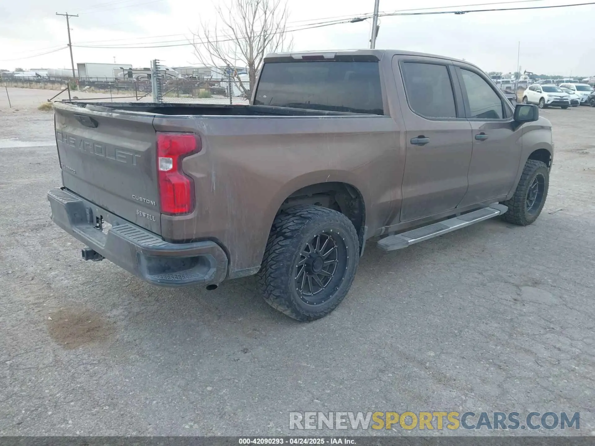 4 Photograph of a damaged car 3GCPWBEH3KG230623 CHEVROLET SILVERADO 1500 2019