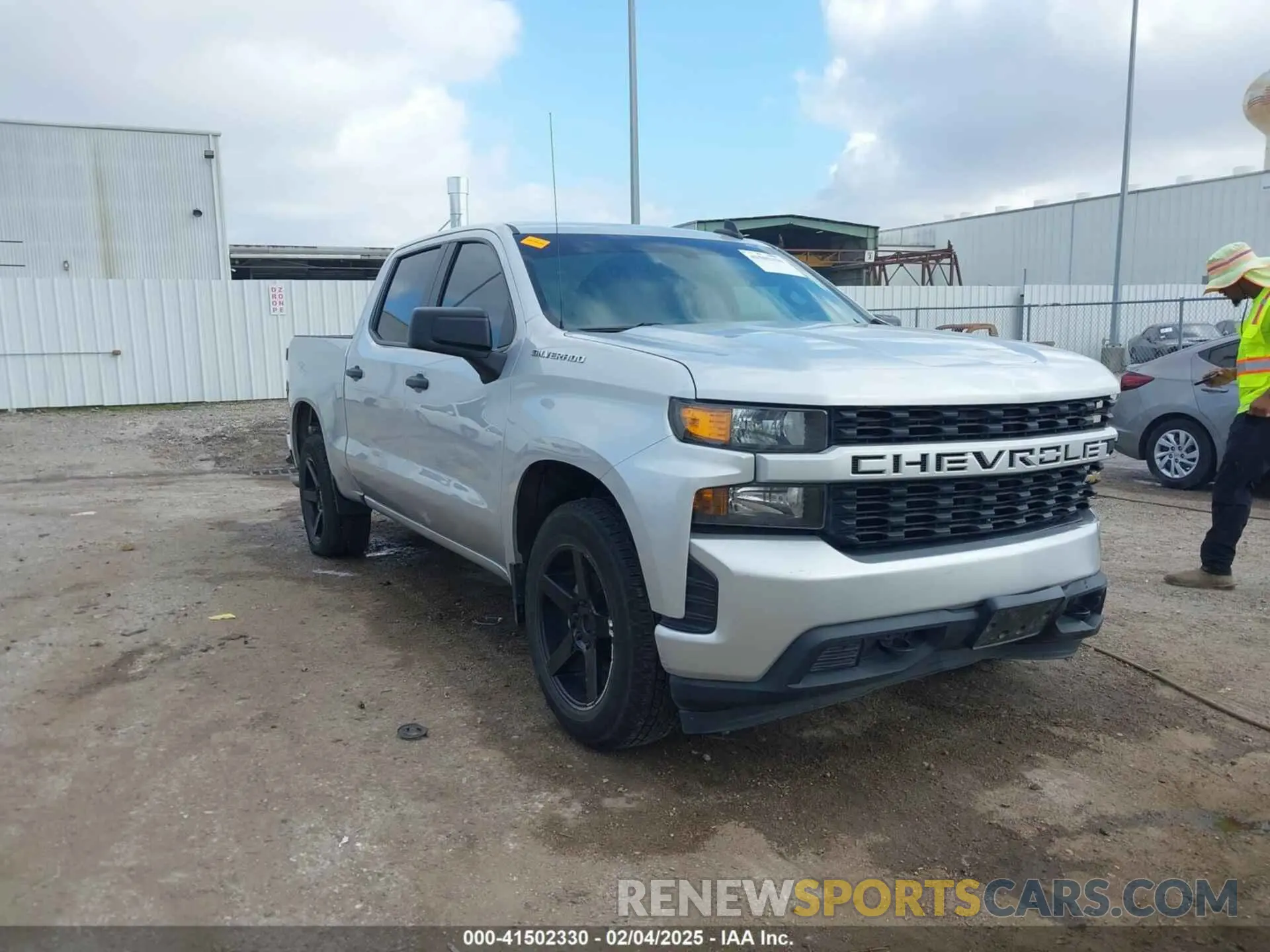 1 Фотография поврежденного автомобиля 3GCPWBEH5KG246502 CHEVROLET SILVERADO 1500 2019