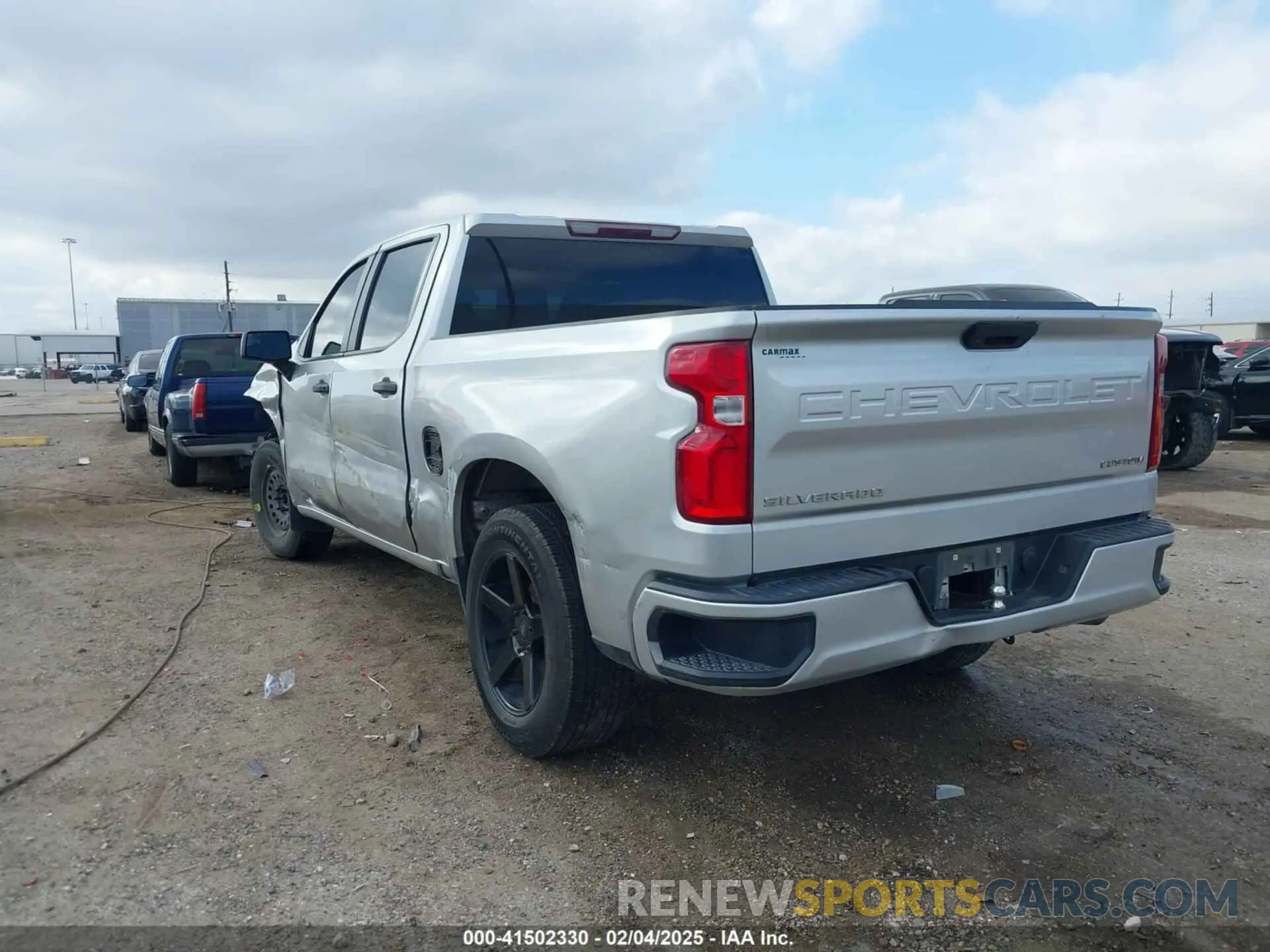 3 Фотография поврежденного автомобиля 3GCPWBEH5KG246502 CHEVROLET SILVERADO 1500 2019