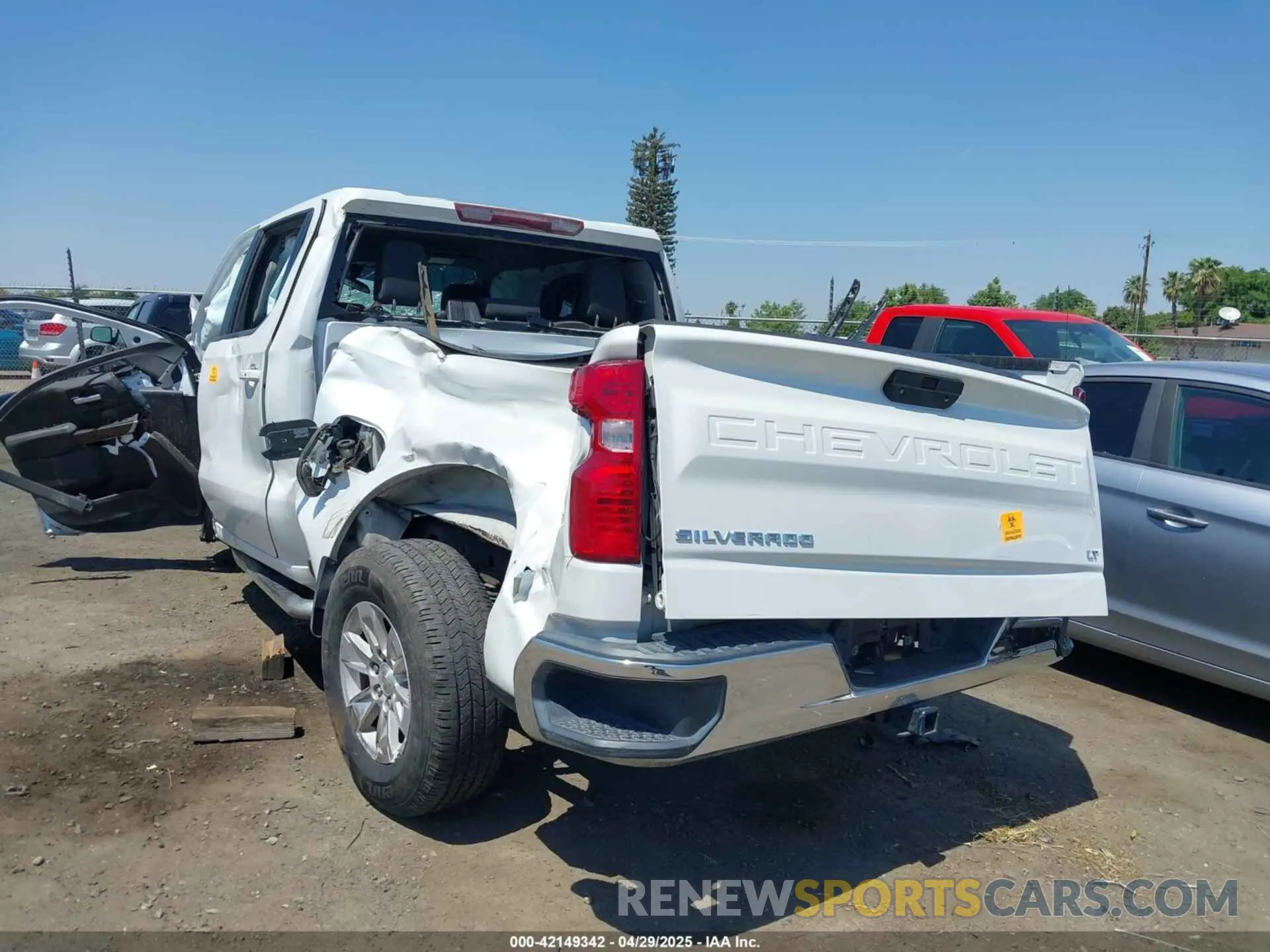 3 Фотография поврежденного автомобиля 3GCPWCED1KG241039 CHEVROLET SILVERADO 1500 2019
