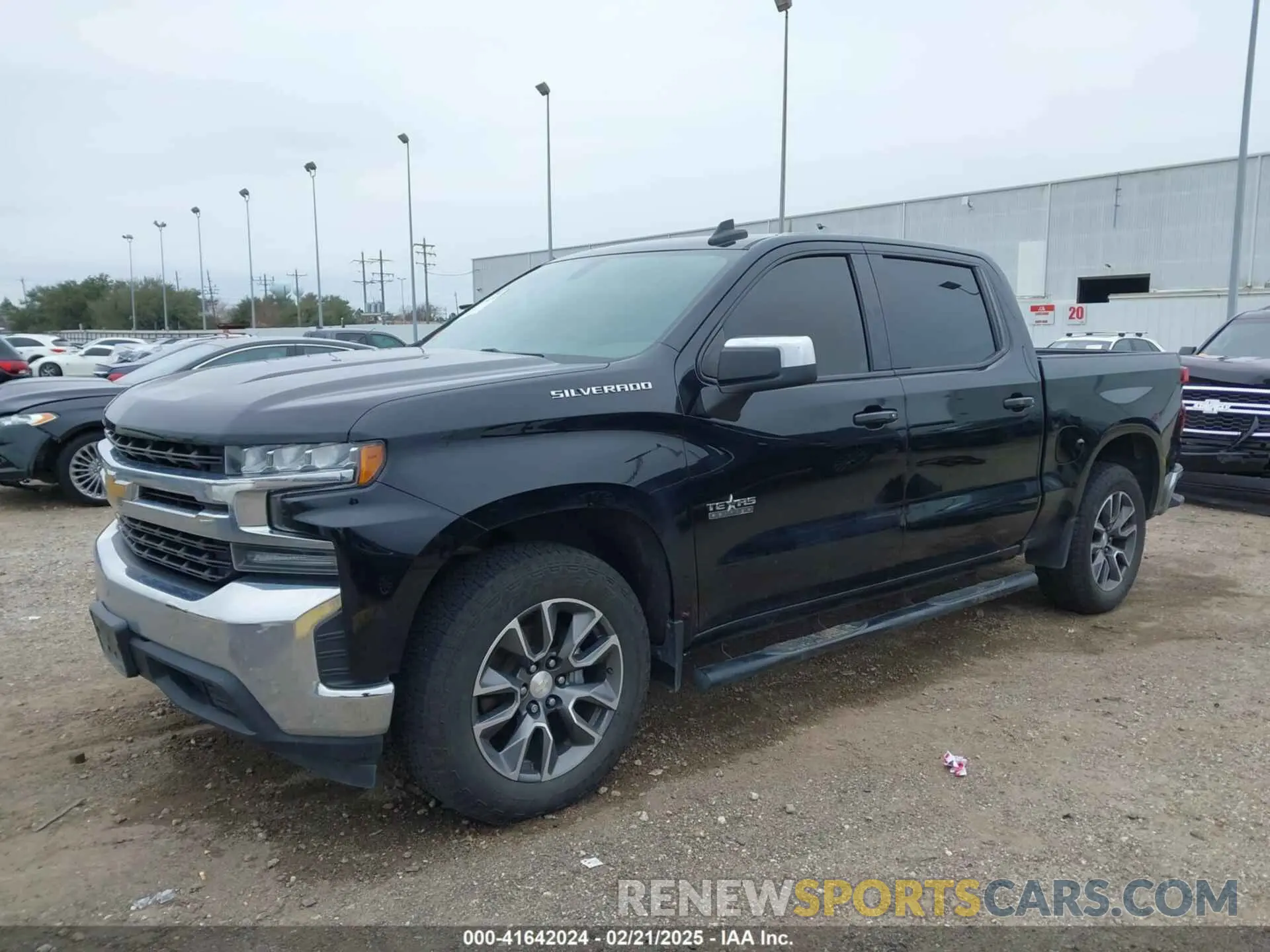 2 Фотография поврежденного автомобиля 3GCPWCED8KG255973 CHEVROLET SILVERADO 1500 2019