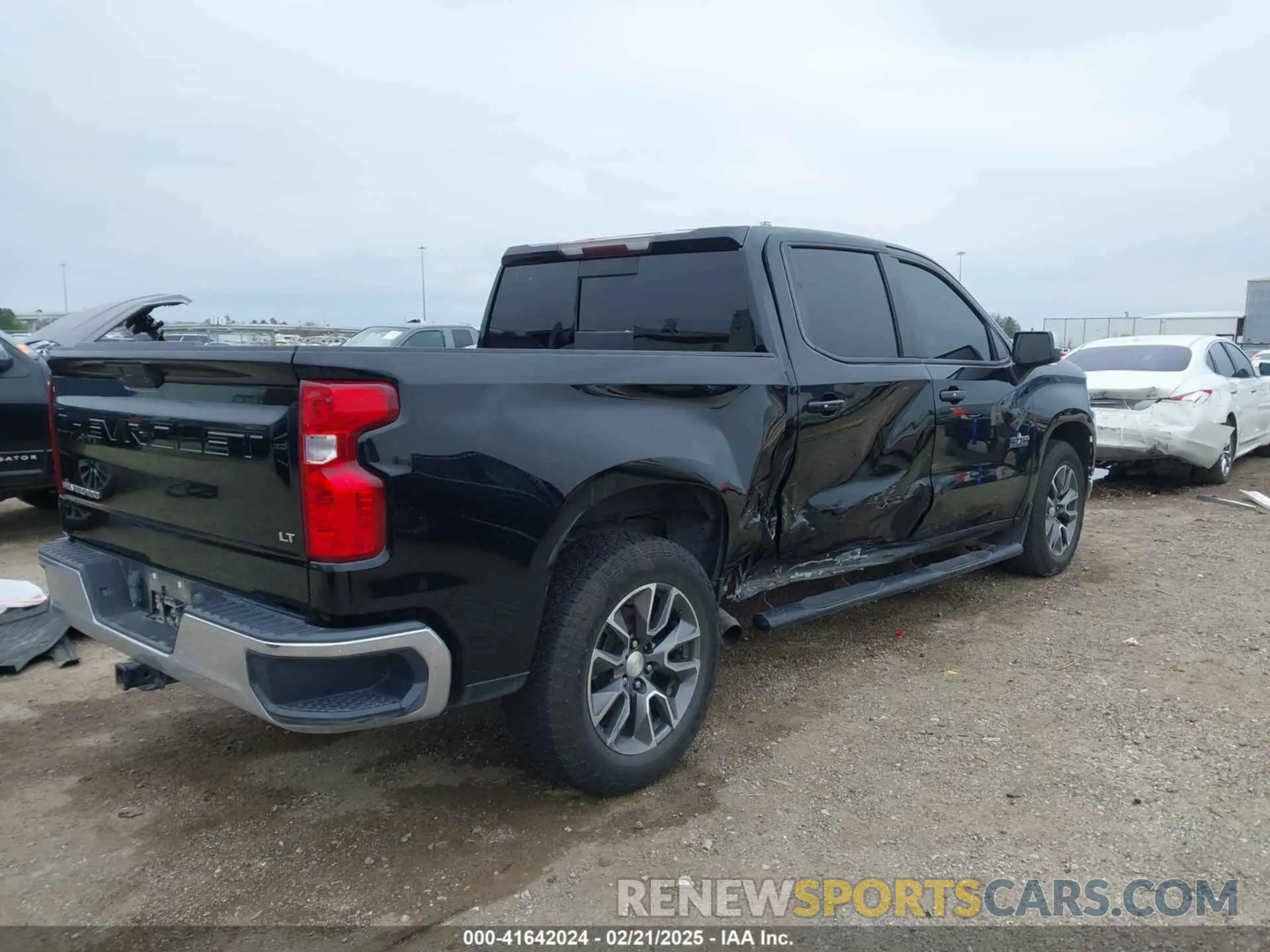4 Фотография поврежденного автомобиля 3GCPWCED8KG255973 CHEVROLET SILVERADO 1500 2019