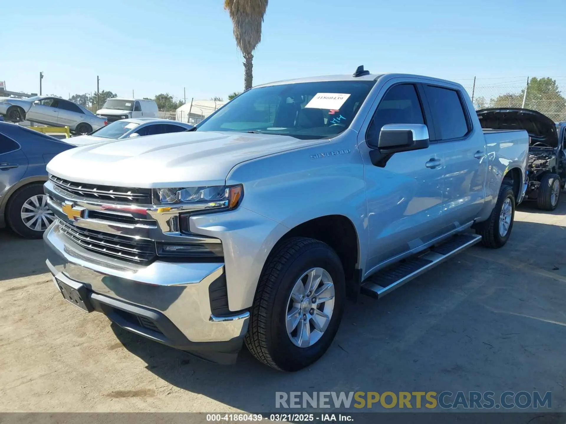 2 Фотография поврежденного автомобиля 3GCPWCED9KG288268 CHEVROLET SILVERADO 1500 2019