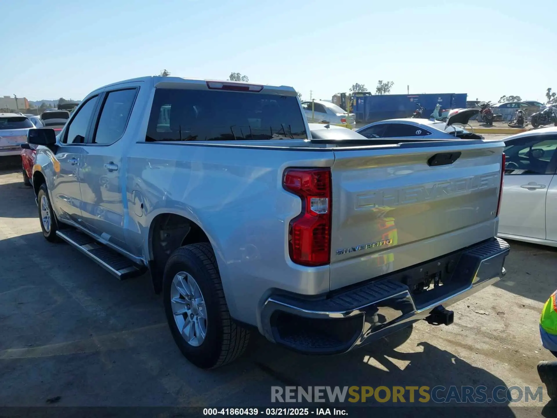 3 Фотография поврежденного автомобиля 3GCPWCED9KG288268 CHEVROLET SILVERADO 1500 2019