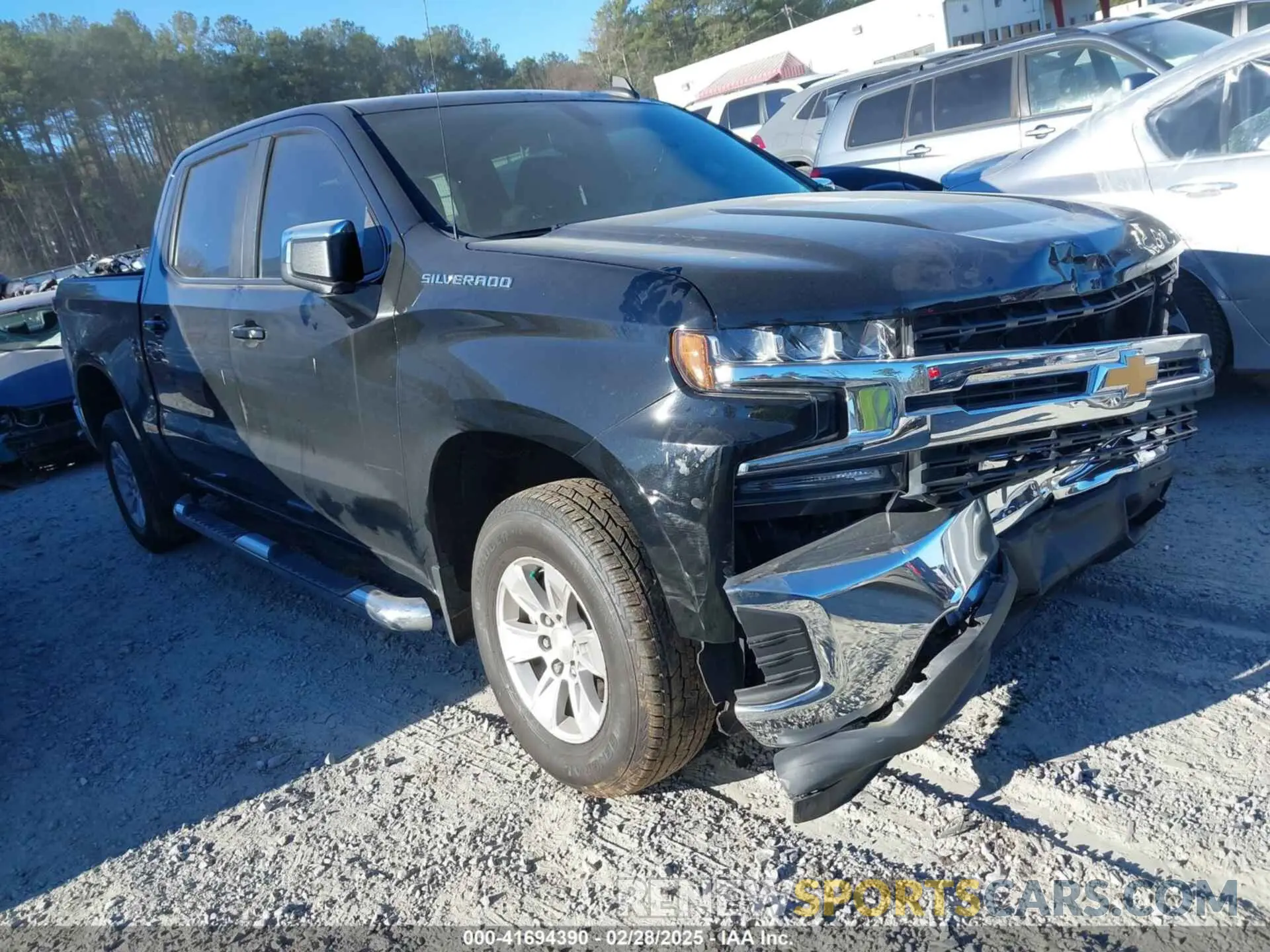 1 Фотография поврежденного автомобиля 3GCPWCEK9KG135825 CHEVROLET SILVERADO 1500 2019