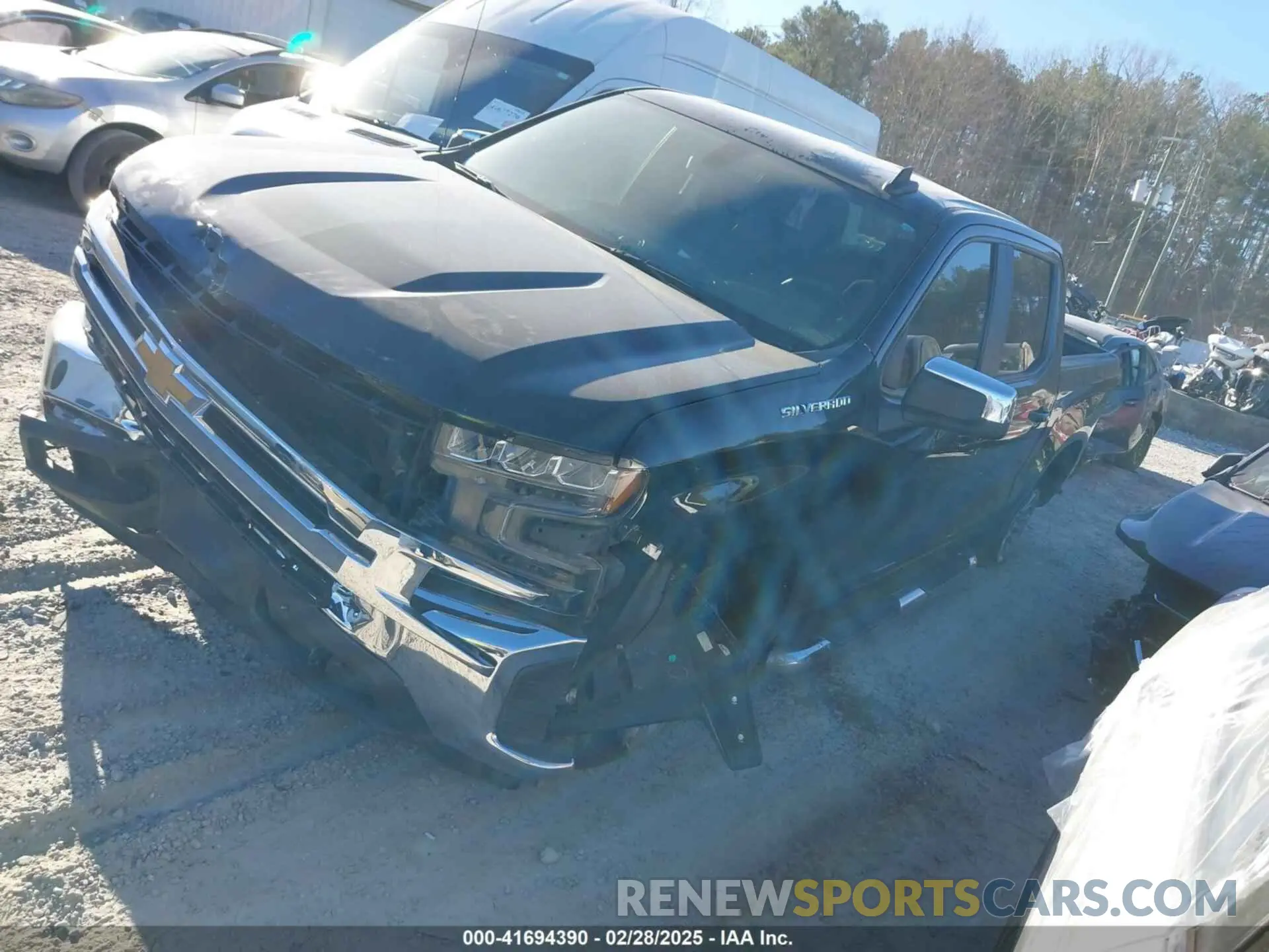 2 Фотография поврежденного автомобиля 3GCPWCEK9KG135825 CHEVROLET SILVERADO 1500 2019