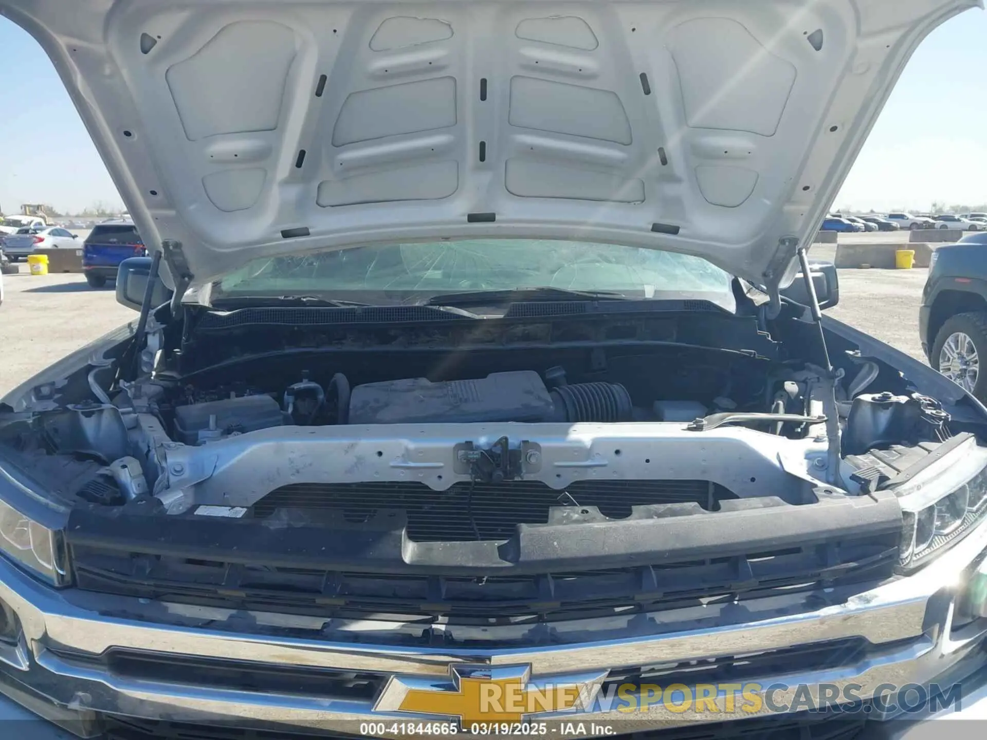 10 Photograph of a damaged car 3GCPWDED6KG242001 CHEVROLET SILVERADO 1500 2019