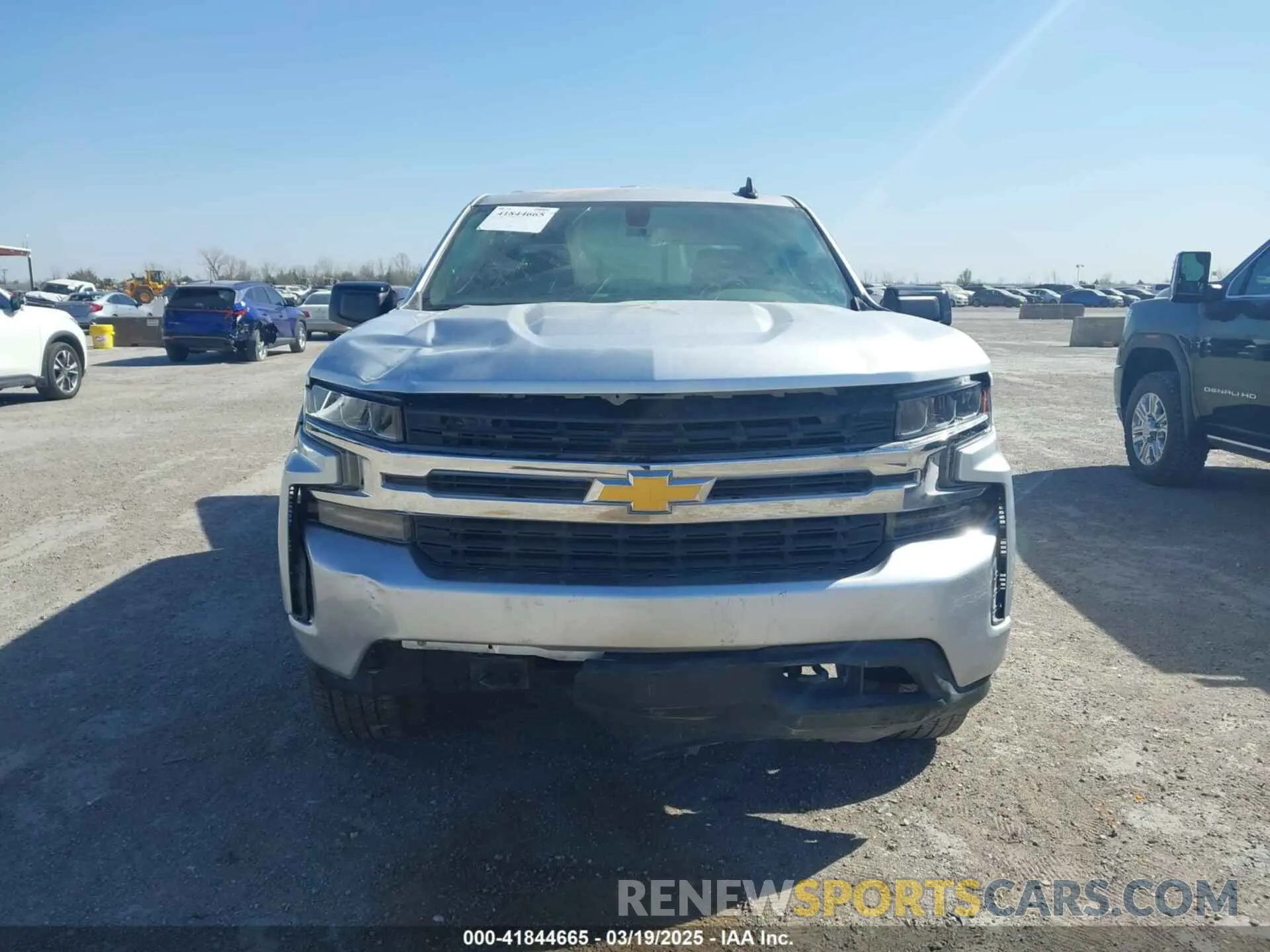 11 Photograph of a damaged car 3GCPWDED6KG242001 CHEVROLET SILVERADO 1500 2019
