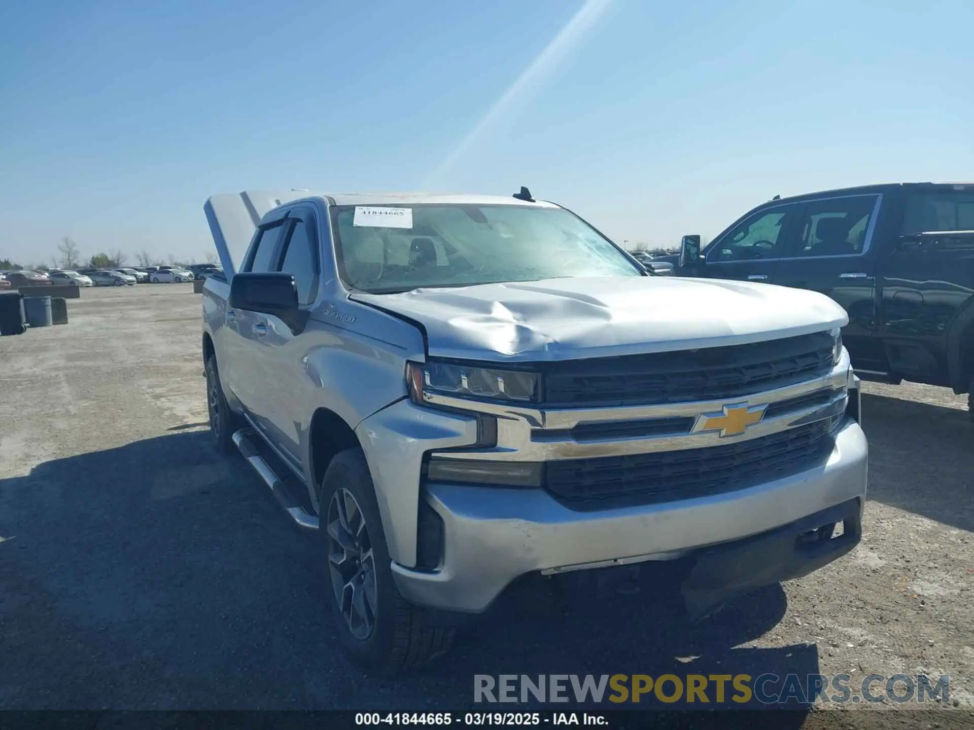 6 Photograph of a damaged car 3GCPWDED6KG242001 CHEVROLET SILVERADO 1500 2019