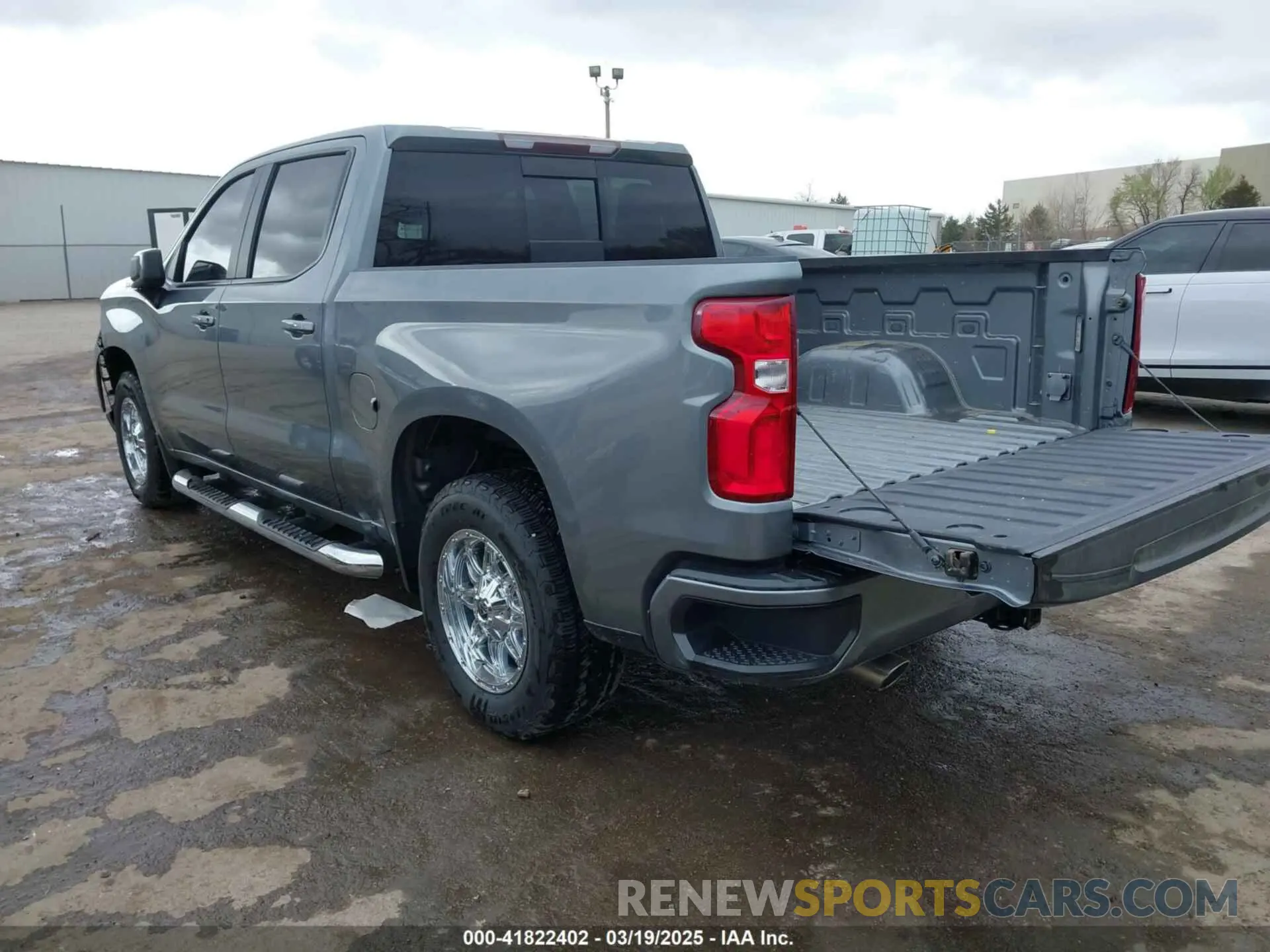 3 Photograph of a damaged car 3GCPWDED6KG273281 CHEVROLET SILVERADO 1500 2019