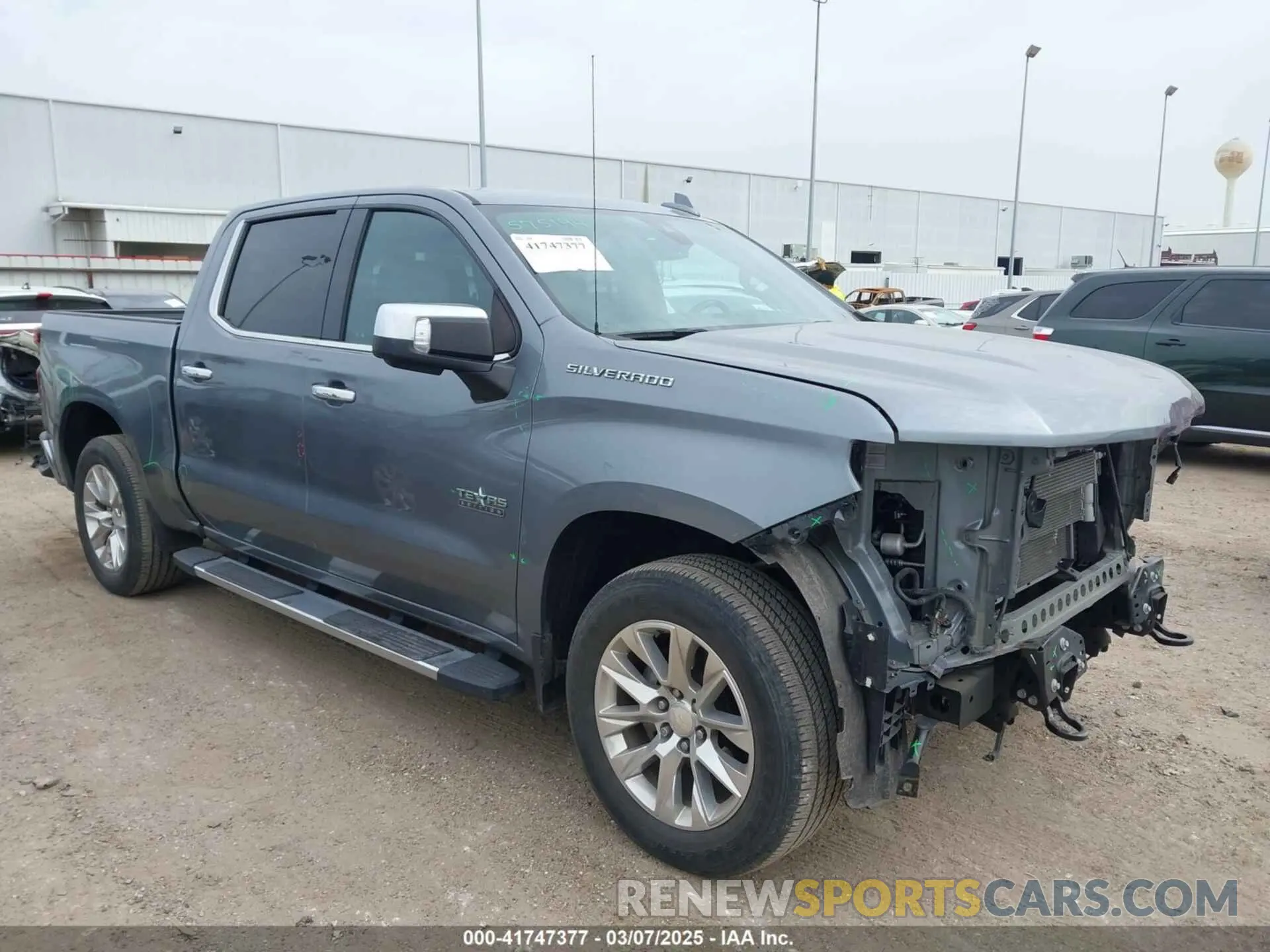 1 Фотография поврежденного автомобиля 3GCPWEEDXKG159533 CHEVROLET SILVERADO 1500 2019