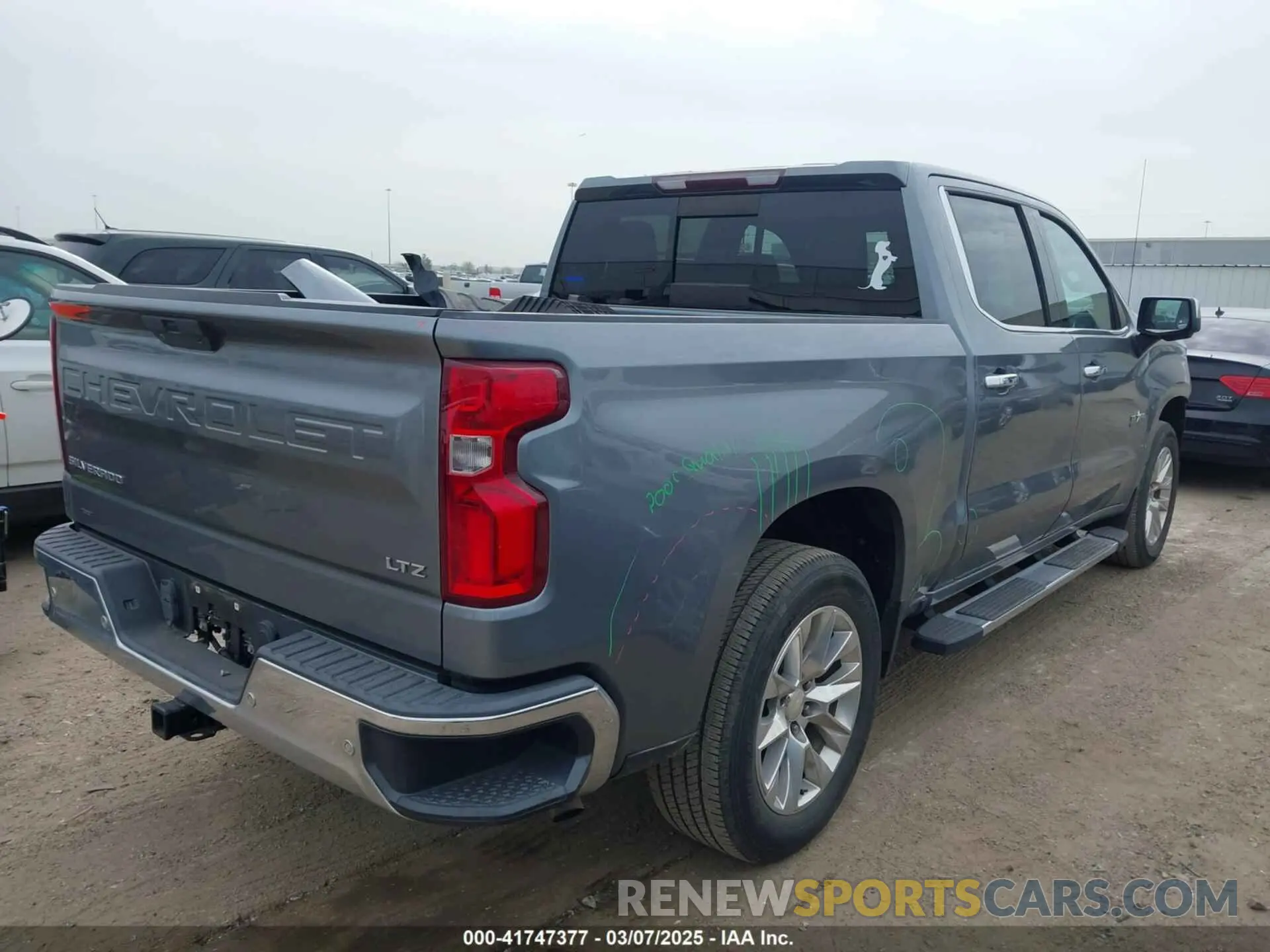 4 Фотография поврежденного автомобиля 3GCPWEEDXKG159533 CHEVROLET SILVERADO 1500 2019
