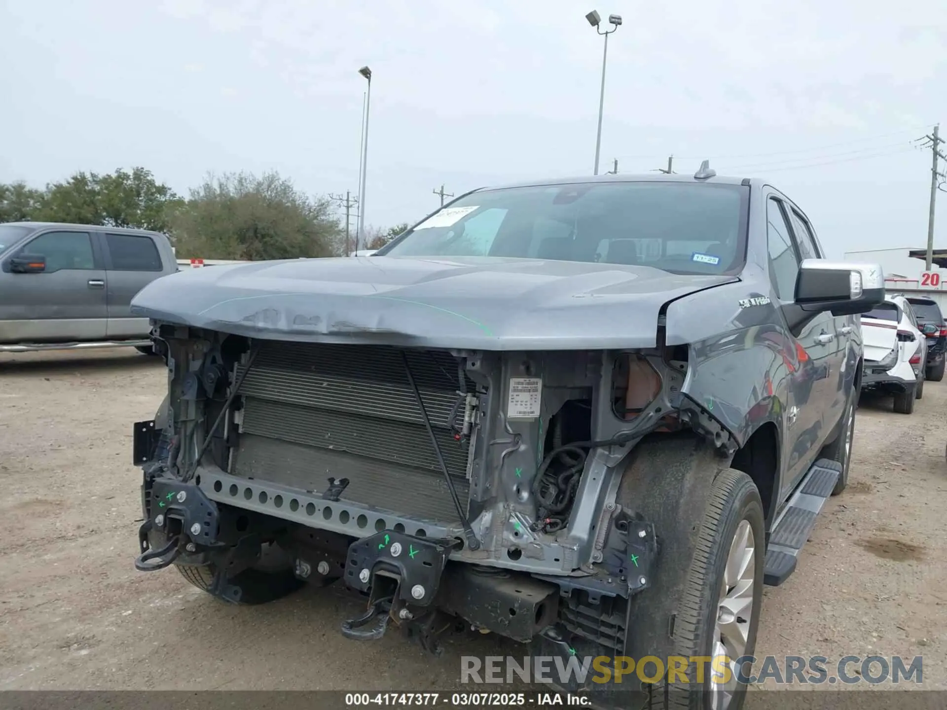 6 Фотография поврежденного автомобиля 3GCPWEEDXKG159533 CHEVROLET SILVERADO 1500 2019