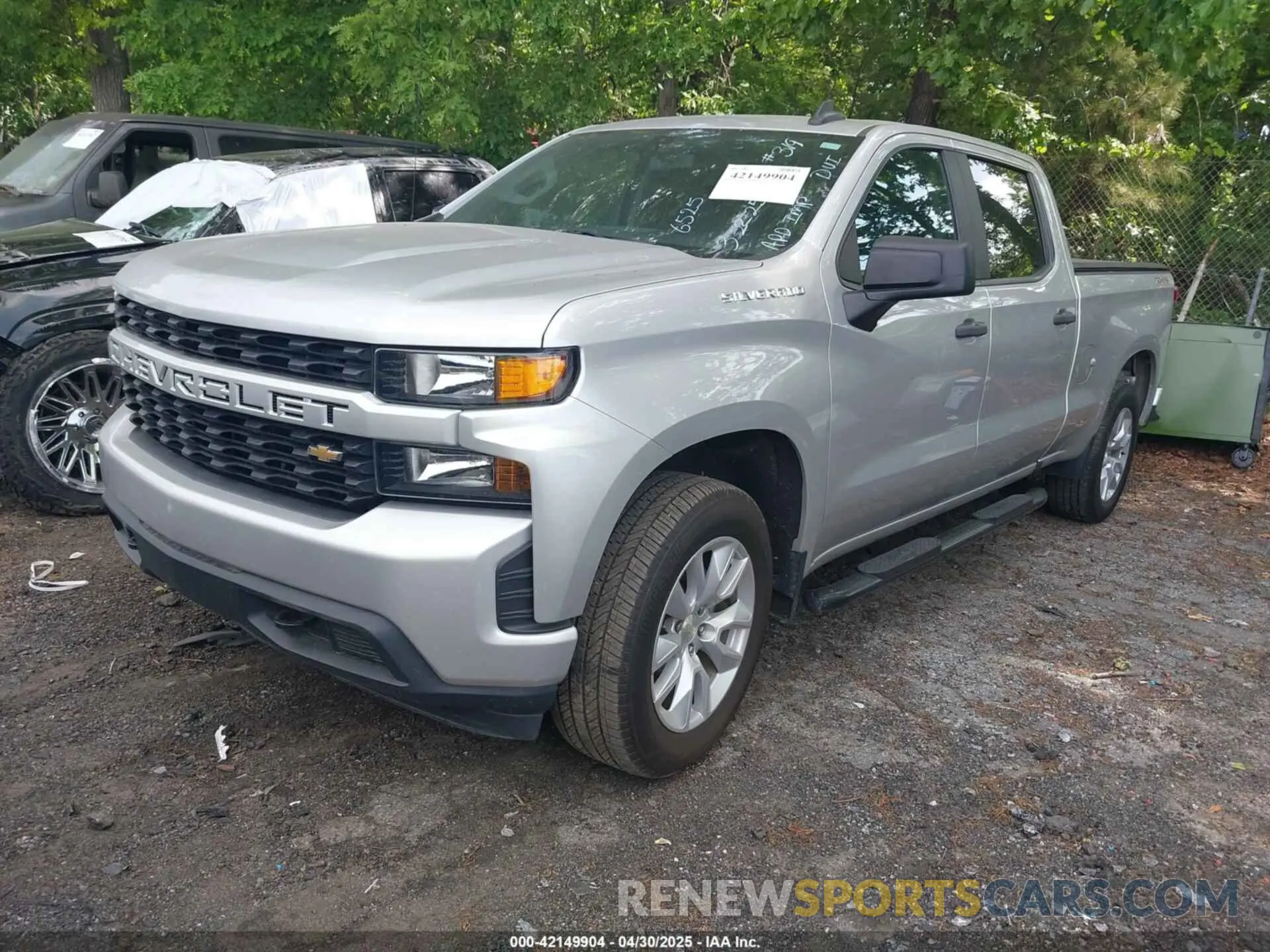 2 Photograph of a damaged car 3GCPYBEH7KG216525 CHEVROLET SILVERADO 1500 2019