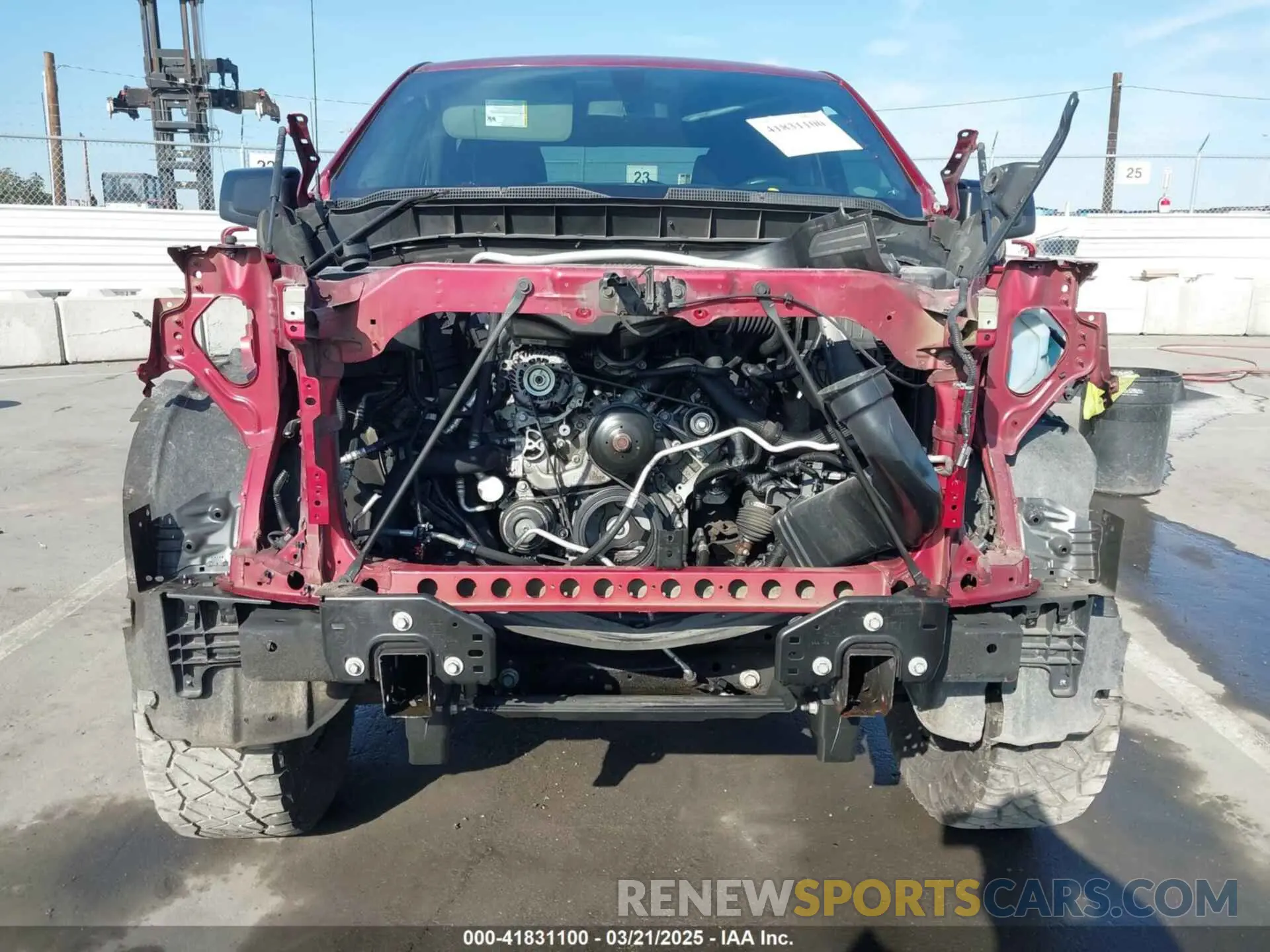 11 Фотография поврежденного автомобиля 3GCPYFED2KG122699 CHEVROLET SILVERADO 1500 2019