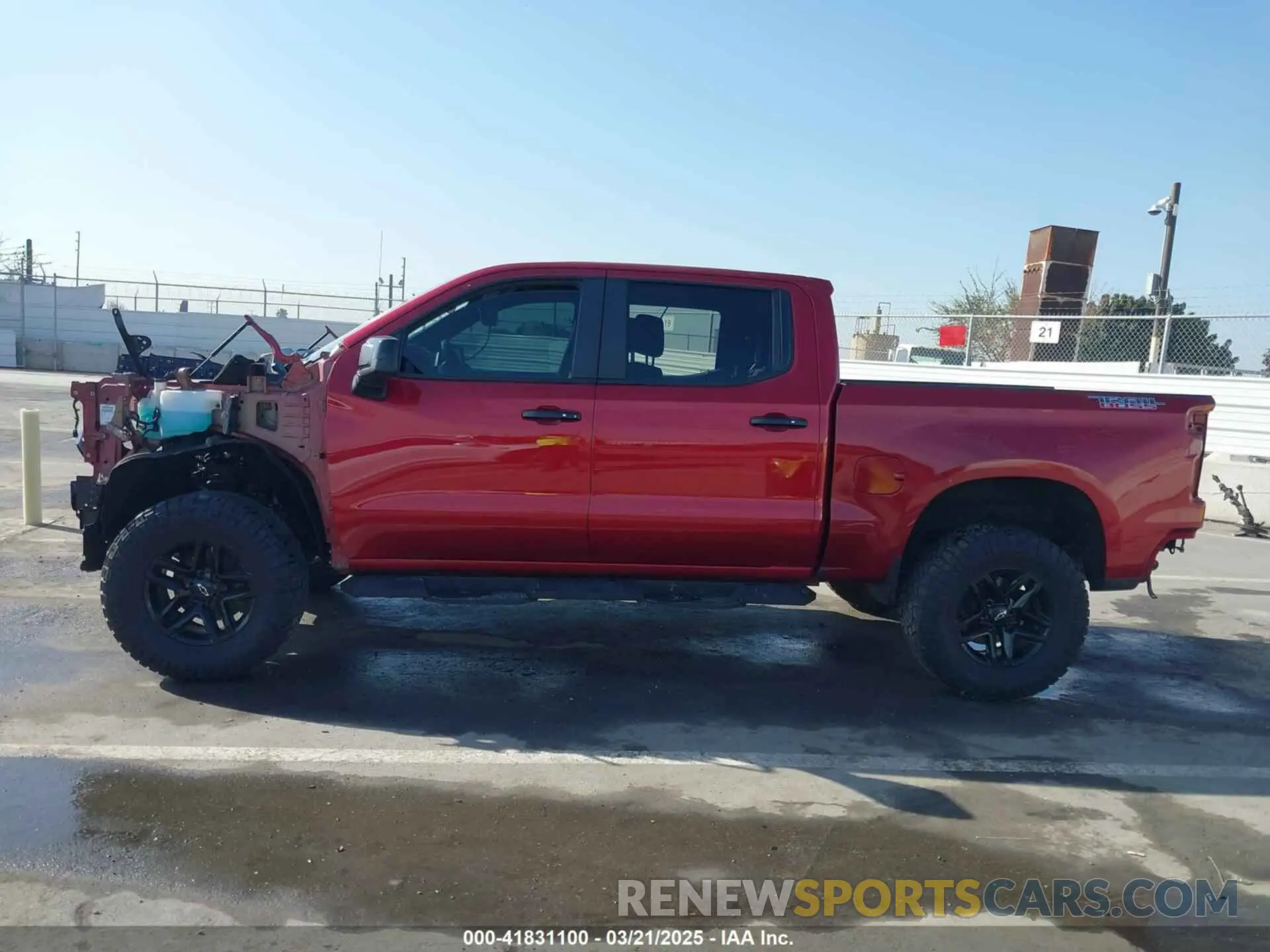 13 Фотография поврежденного автомобиля 3GCPYFED2KG122699 CHEVROLET SILVERADO 1500 2019