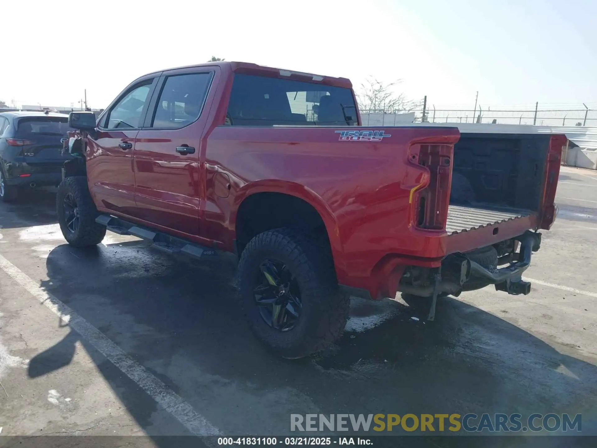 3 Фотография поврежденного автомобиля 3GCPYFED2KG122699 CHEVROLET SILVERADO 1500 2019