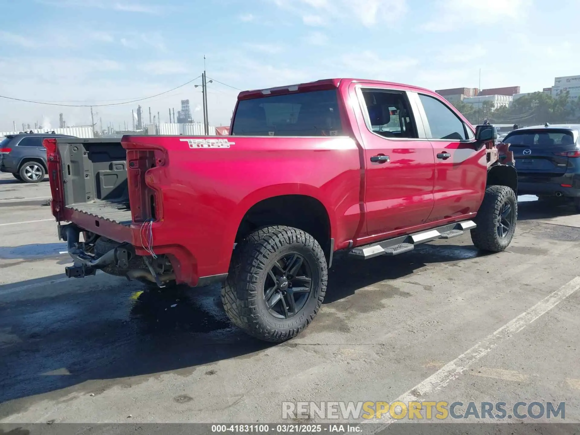 4 Фотография поврежденного автомобиля 3GCPYFED2KG122699 CHEVROLET SILVERADO 1500 2019