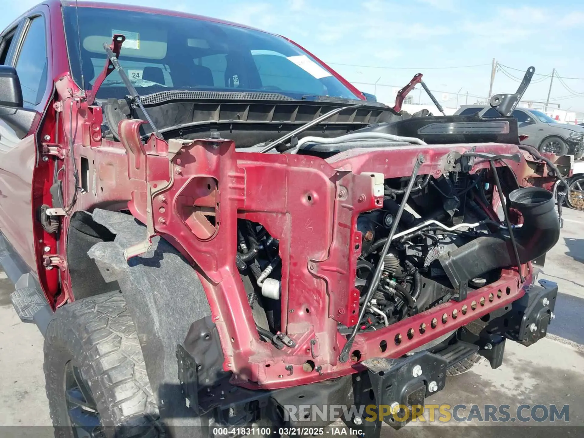 6 Фотография поврежденного автомобиля 3GCPYFED2KG122699 CHEVROLET SILVERADO 1500 2019