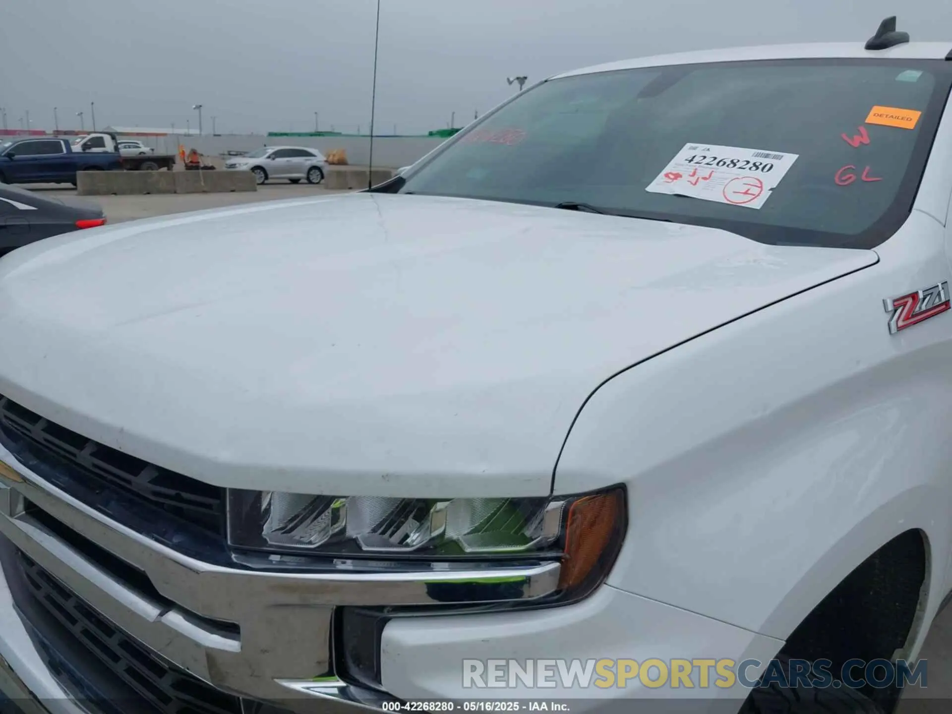 6 Photograph of a damaged car 3GCUYDED1KG200302 CHEVROLET SILVERADO 1500 2019