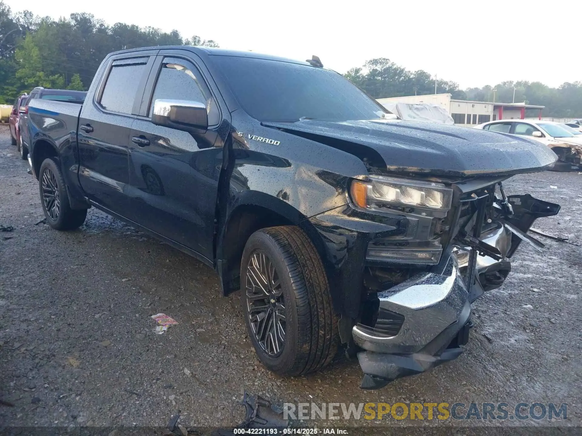 1 Фотография поврежденного автомобиля 3GCUYDED2KG145942 CHEVROLET SILVERADO 1500 2019