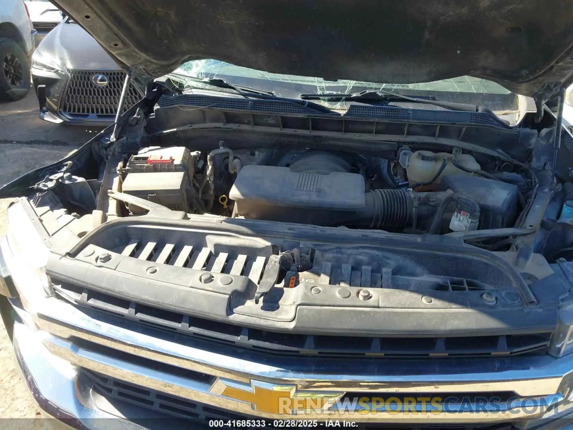 10 Фотография поврежденного автомобиля 3GCUYDED8KG263719 CHEVROLET SILVERADO 1500 2019