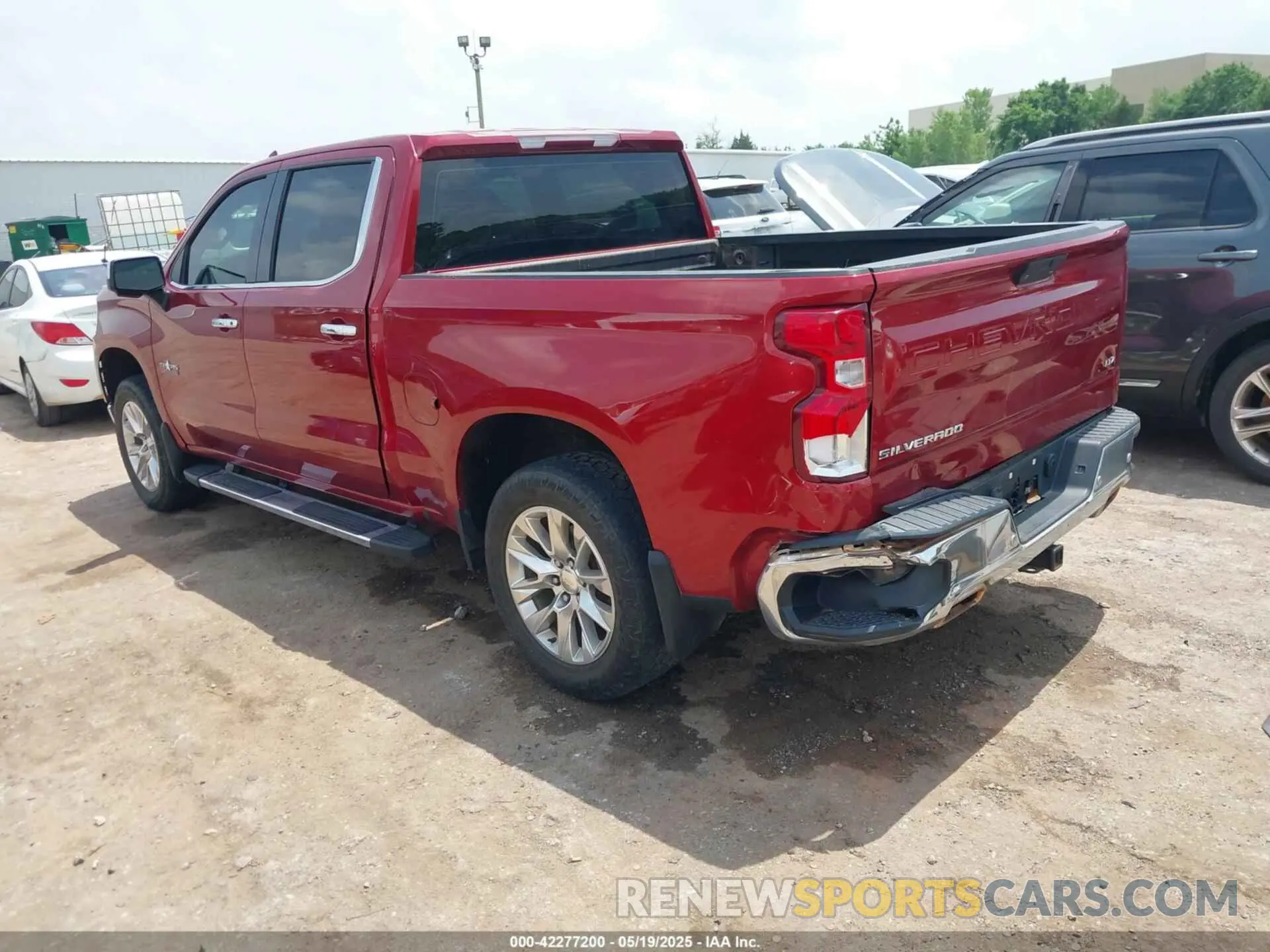 3 Photograph of a damaged car 3GCUYGED6KG201866 CHEVROLET SILVERADO 1500 2019