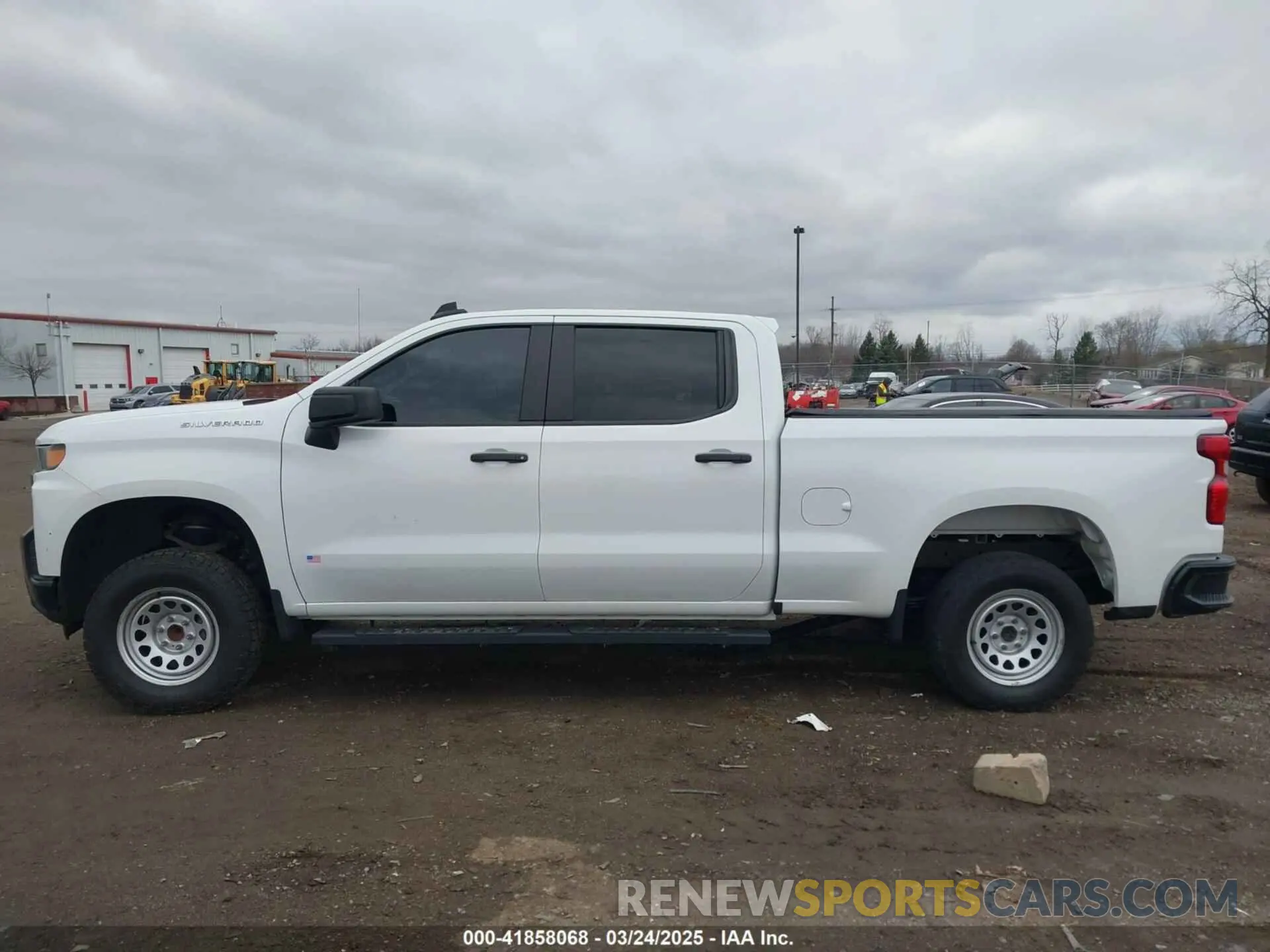 14 Photograph of a damaged car 1GCPWAEH8LZ282549 CHEVROLET SILVERADO 1500 2020