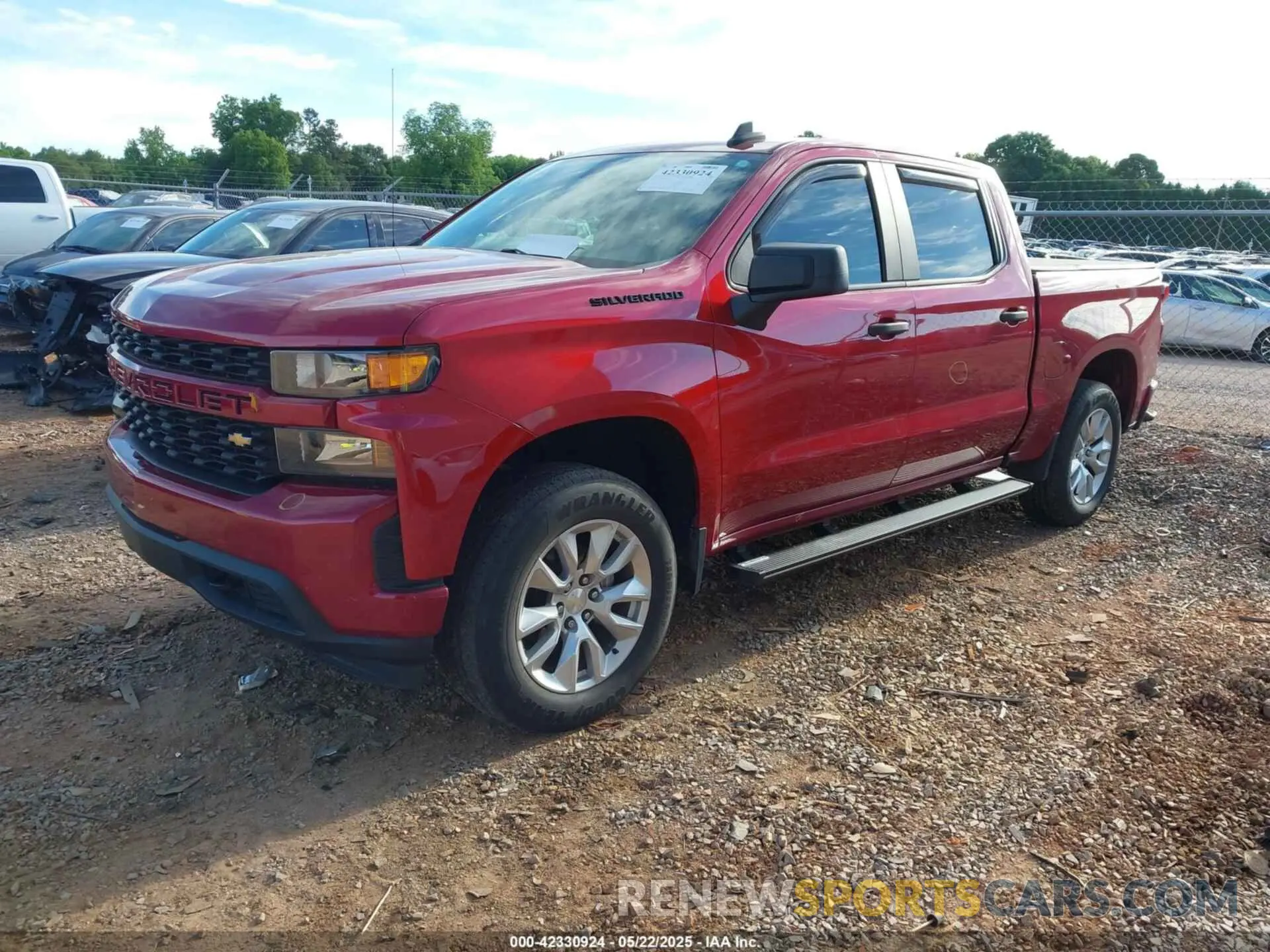 2 Фотография поврежденного автомобиля 1GCPWBEH2LZ125962 CHEVROLET SILVERADO 1500 2020