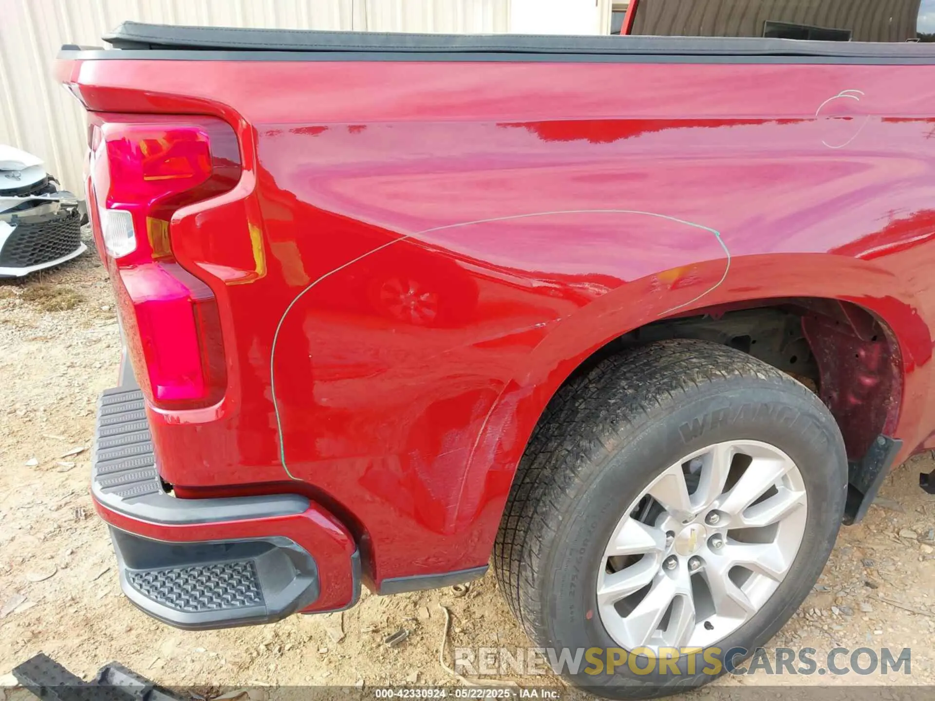 6 Фотография поврежденного автомобиля 1GCPWBEH2LZ125962 CHEVROLET SILVERADO 1500 2020