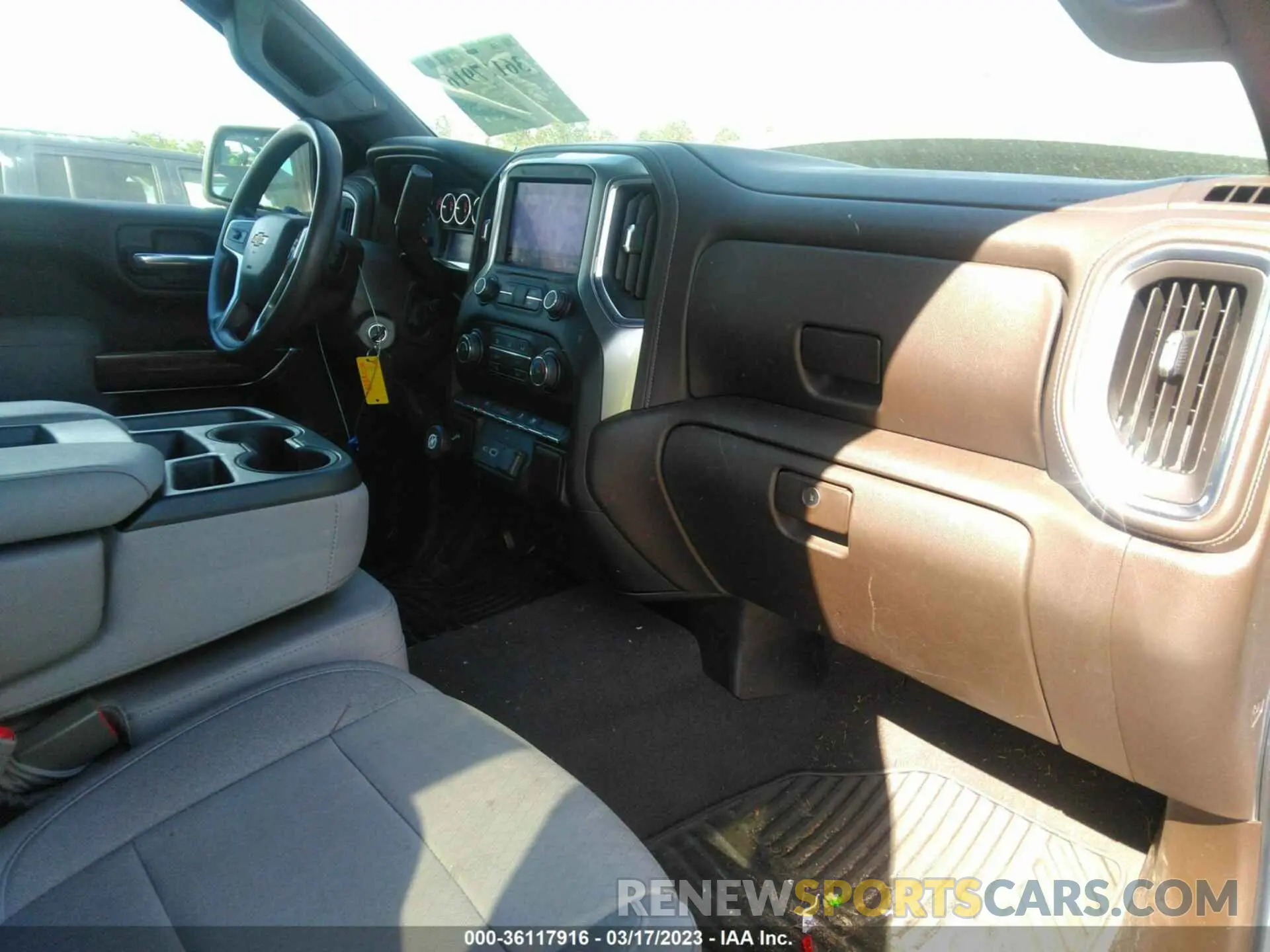 5 Photograph of a damaged car 1GCPWCED1LZ135742 CHEVROLET SILVERADO 1500 2020