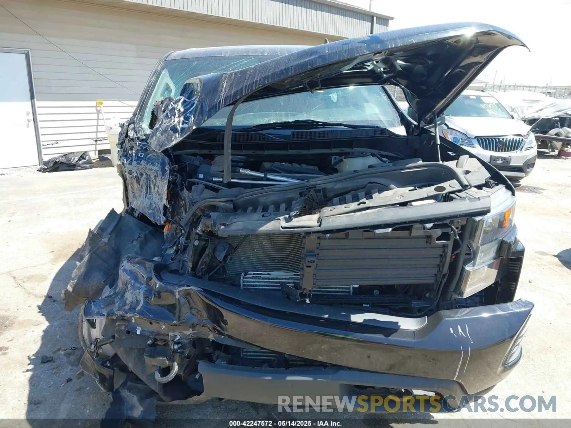6 Photograph of a damaged car 1GCPYBEK3LZ360005 CHEVROLET SILVERADO 1500 2020