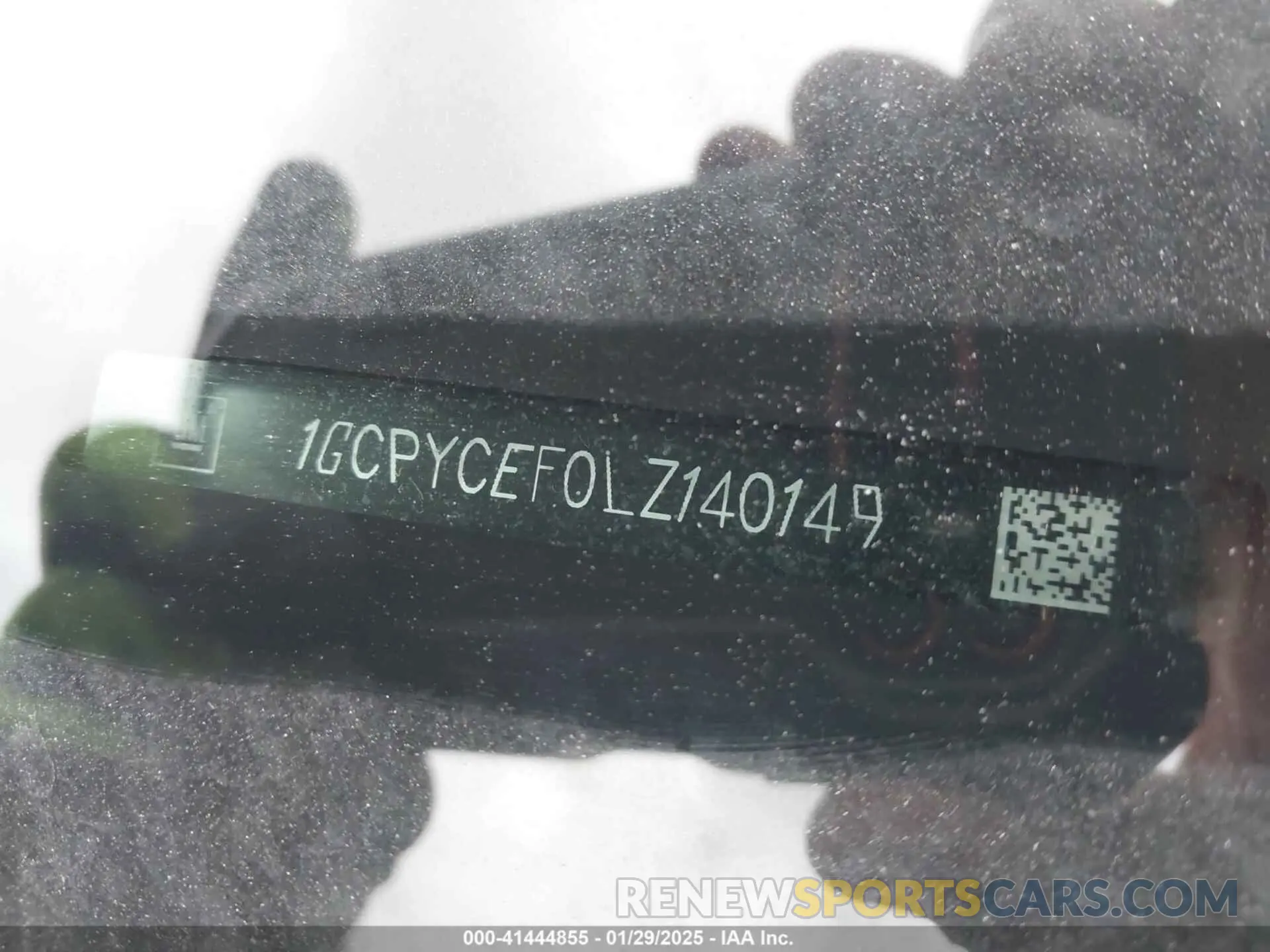 9 Photograph of a damaged car 1GCPYCEF0LZ140149 CHEVROLET SILVERADO 1500 2020