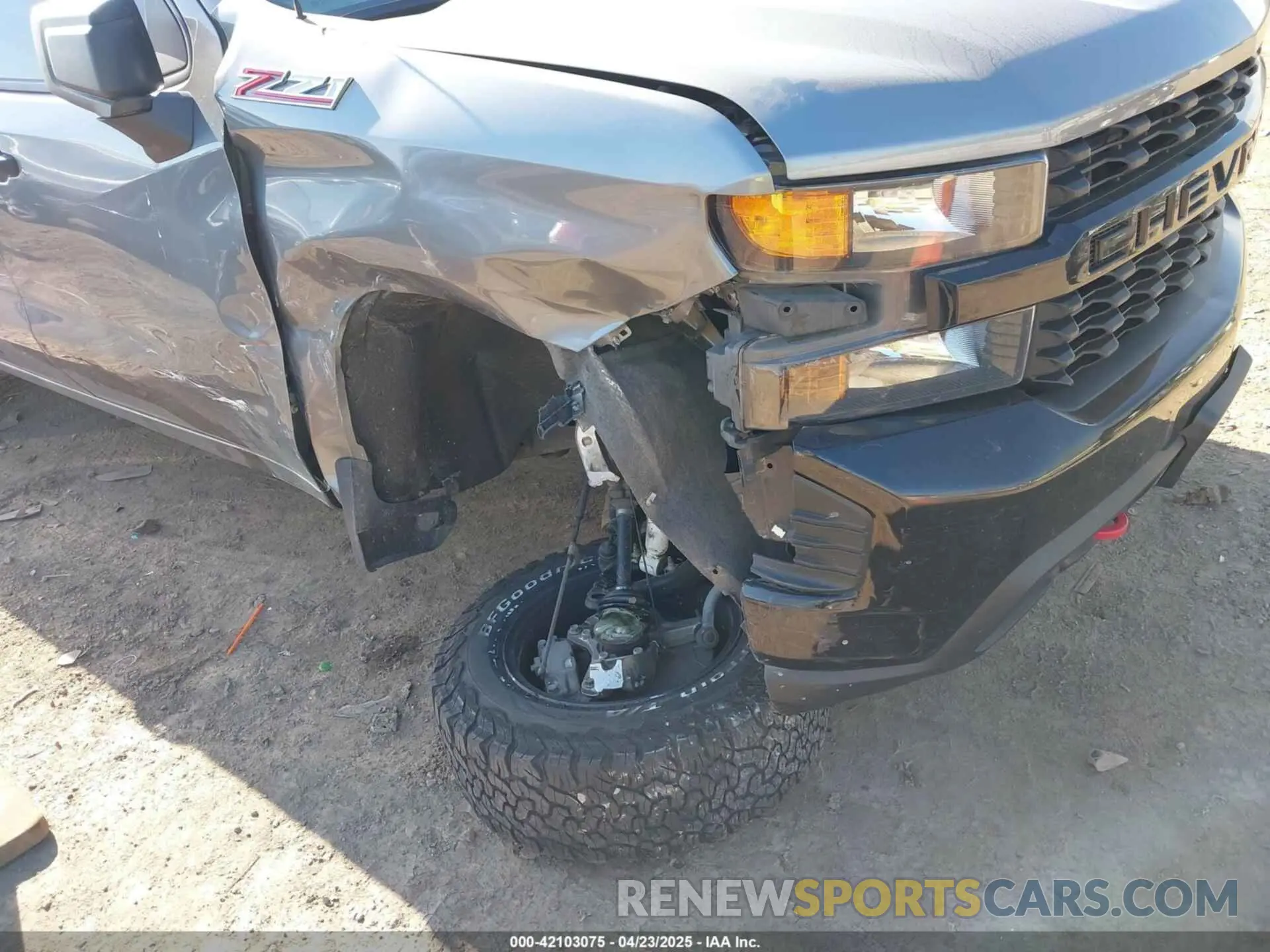 6 Photograph of a damaged car 1GCPYCEF4LZ157889 CHEVROLET SILVERADO 1500 2020