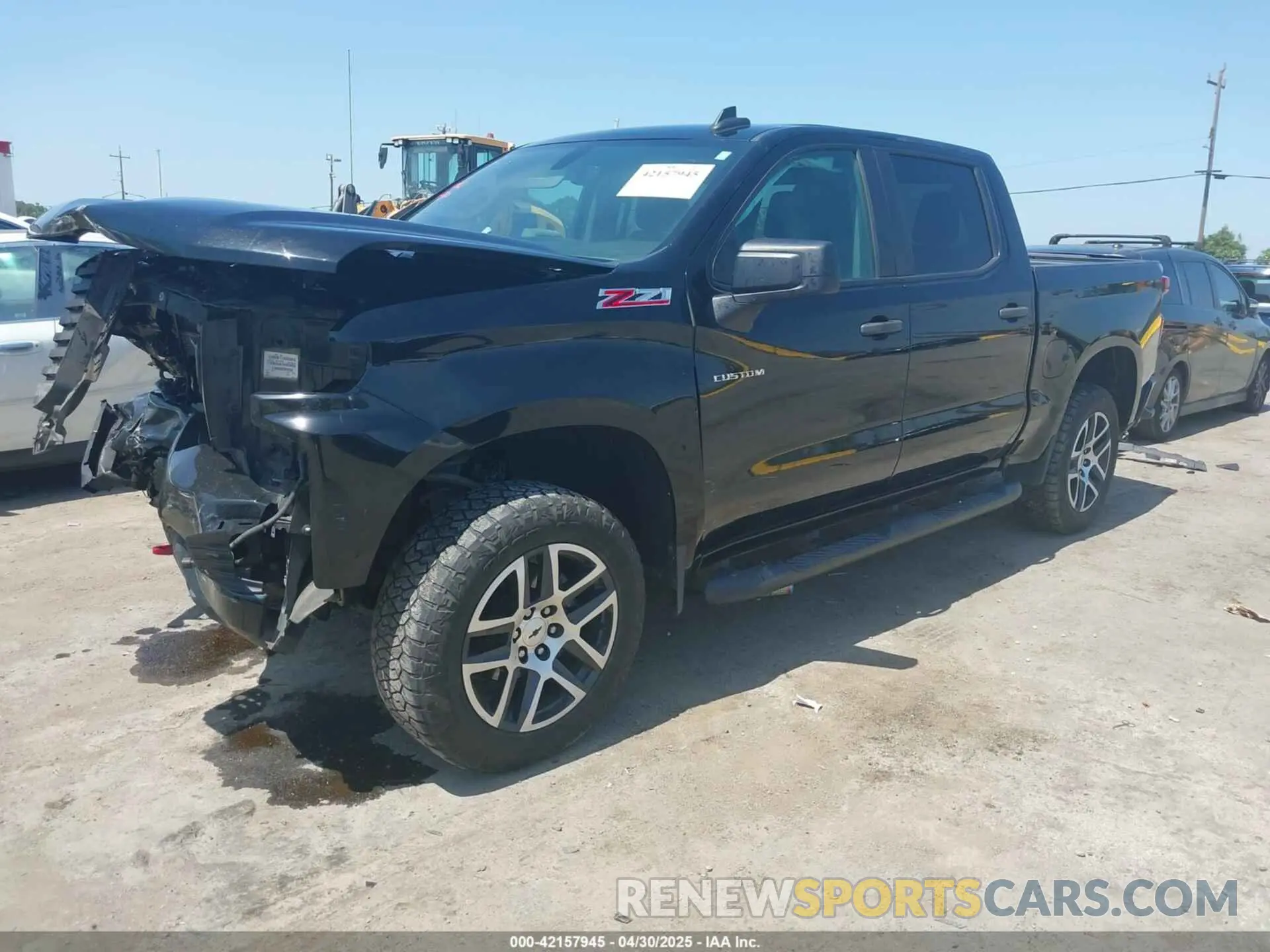 2 Фотография поврежденного автомобиля 1GCPYCEF9LZ193108 CHEVROLET SILVERADO 1500 2020