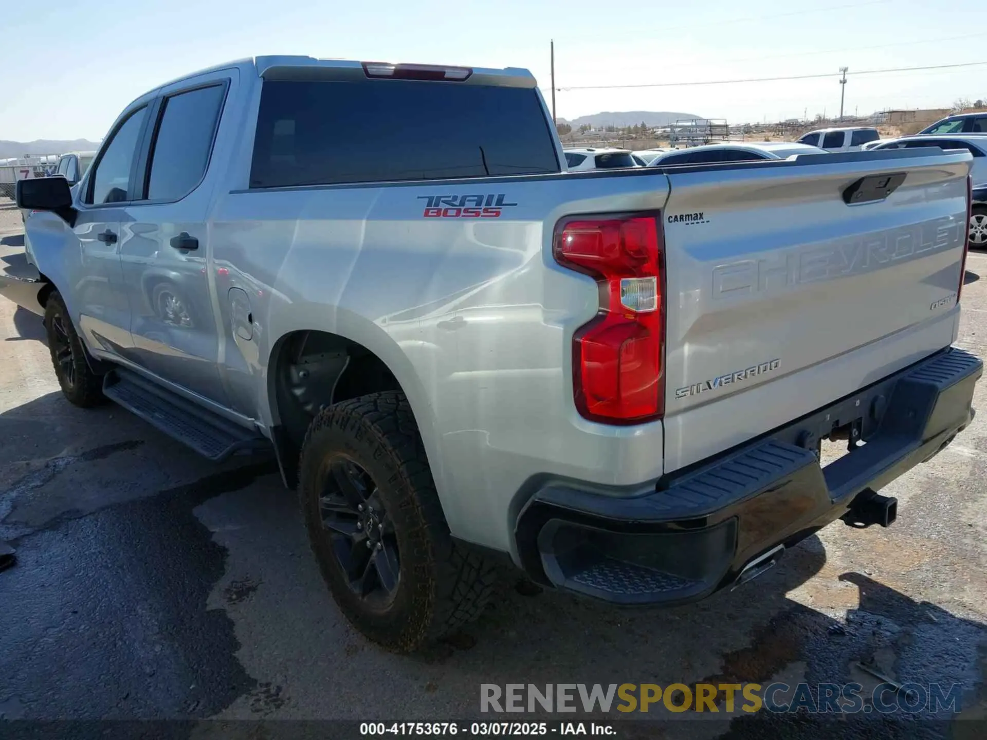 3 Фотография поврежденного автомобиля 1GCPYCEFXLZ122516 CHEVROLET SILVERADO 1500 2020